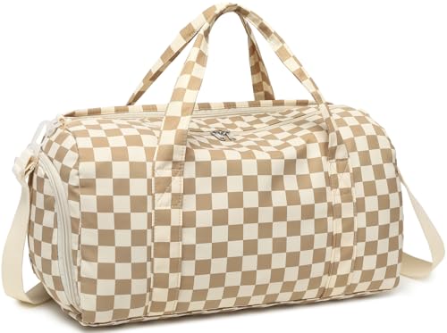 Brown Checkered