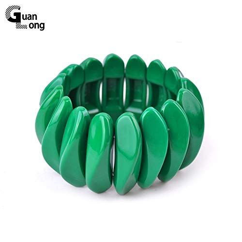 Anime Resin Stretch Bracelet for Women - Trendy Spring Jewelry with Rose Gold Metal | Perfect for Cosplay, Gifts & Everyday Wear