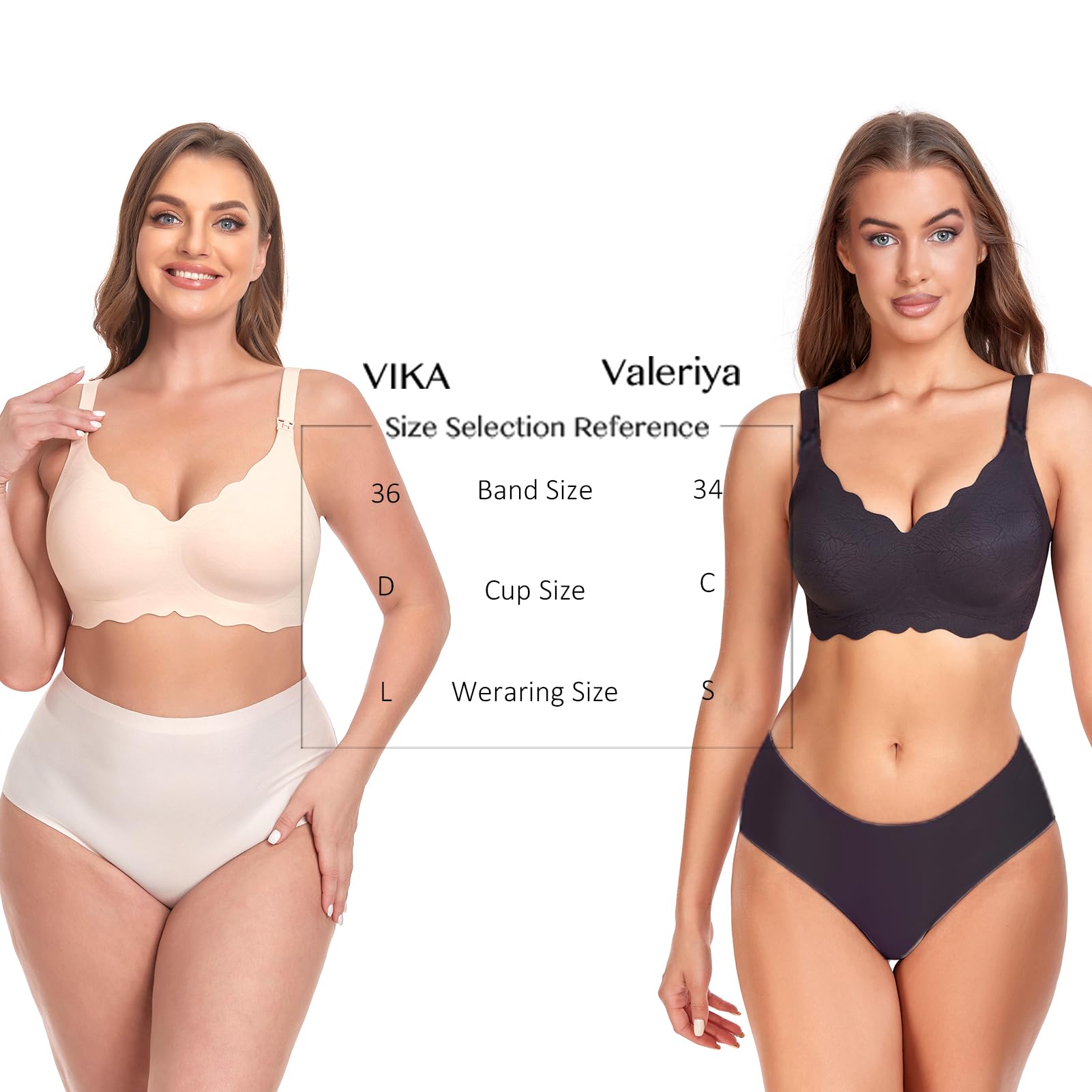 Gailife Floral Nursing Bras for Breastfeeding - Comfortable Maternity Bras for Pregnancy & Postpartum - Seamless Bralette with Extra Extenders - Perfect for Daily Wear, Sleeping & Nursing at Home