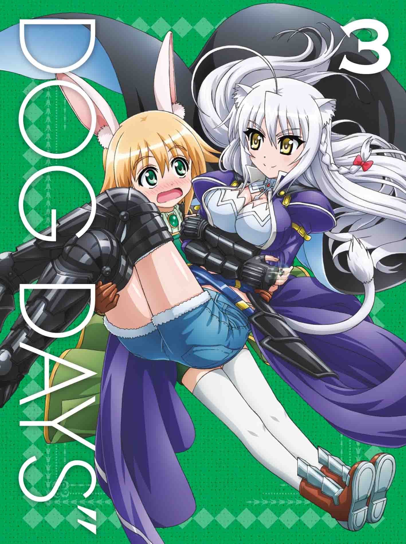 Dog Days Season 3 Complete Limited Edition Blu-ray with Big Can Badge Ver.3 - Anime Collector's Item for Fans | Perfect for Home Theater & Anime Collections
