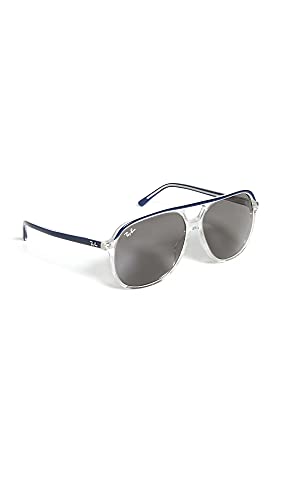 Blue on Transparent/Dark Grey