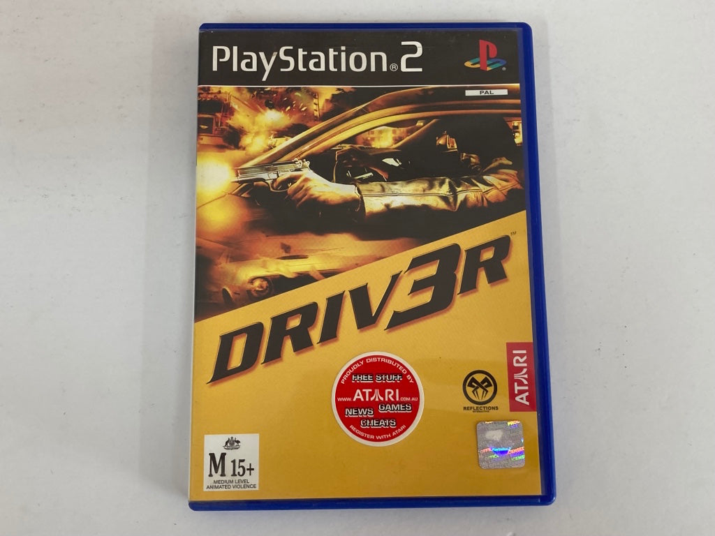 Driver 3 Complete in Original Case - Classic Racing Video Game for PC - Perfect for Gaming Collectors and Retro Enthusiasts