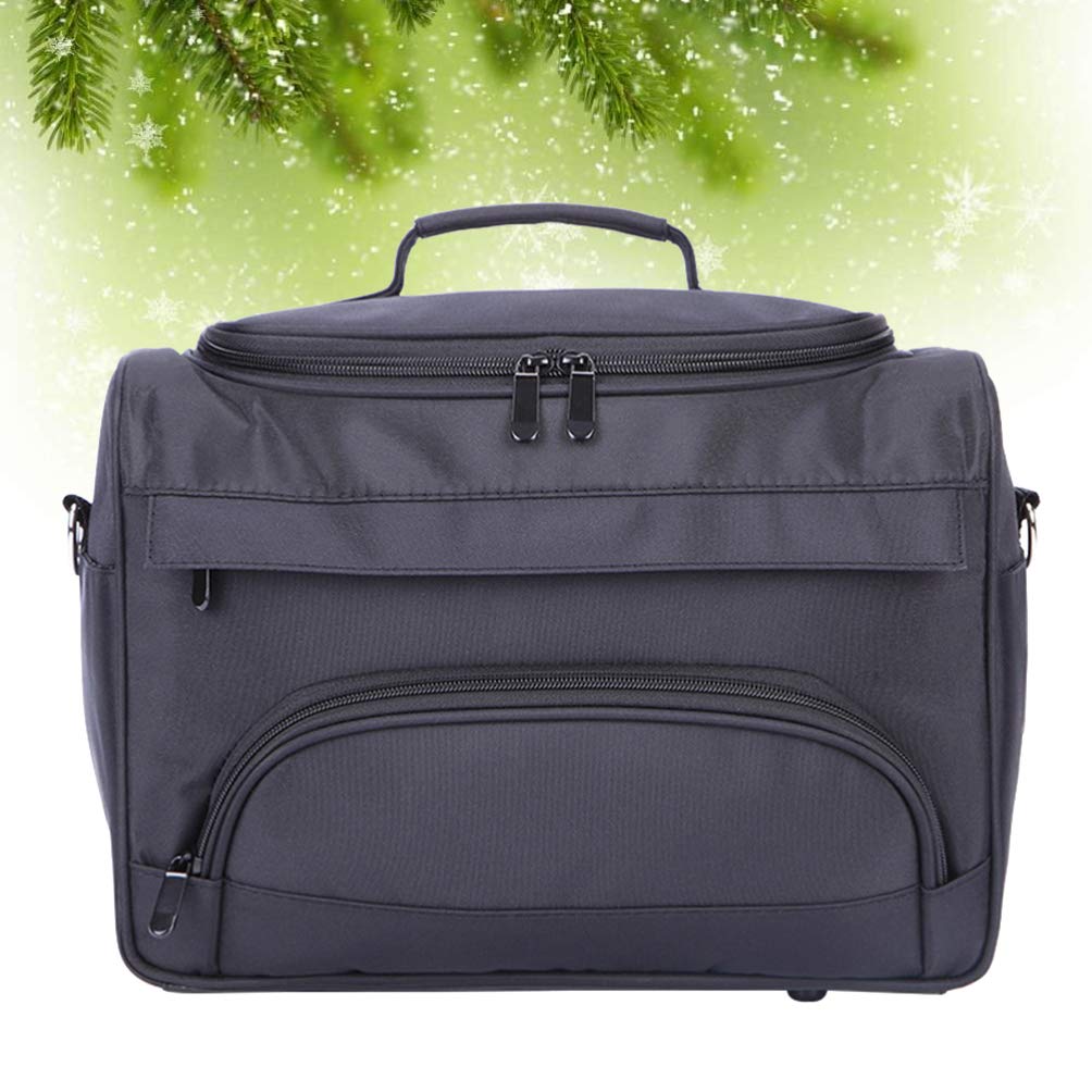 HOMSFOU Large Men's Travel Toiletry Bag - Barber Hairstyling Case & Makeup Organizer for Men - Durable Tote Storage Bag for Travel, Gym, and Business Trips