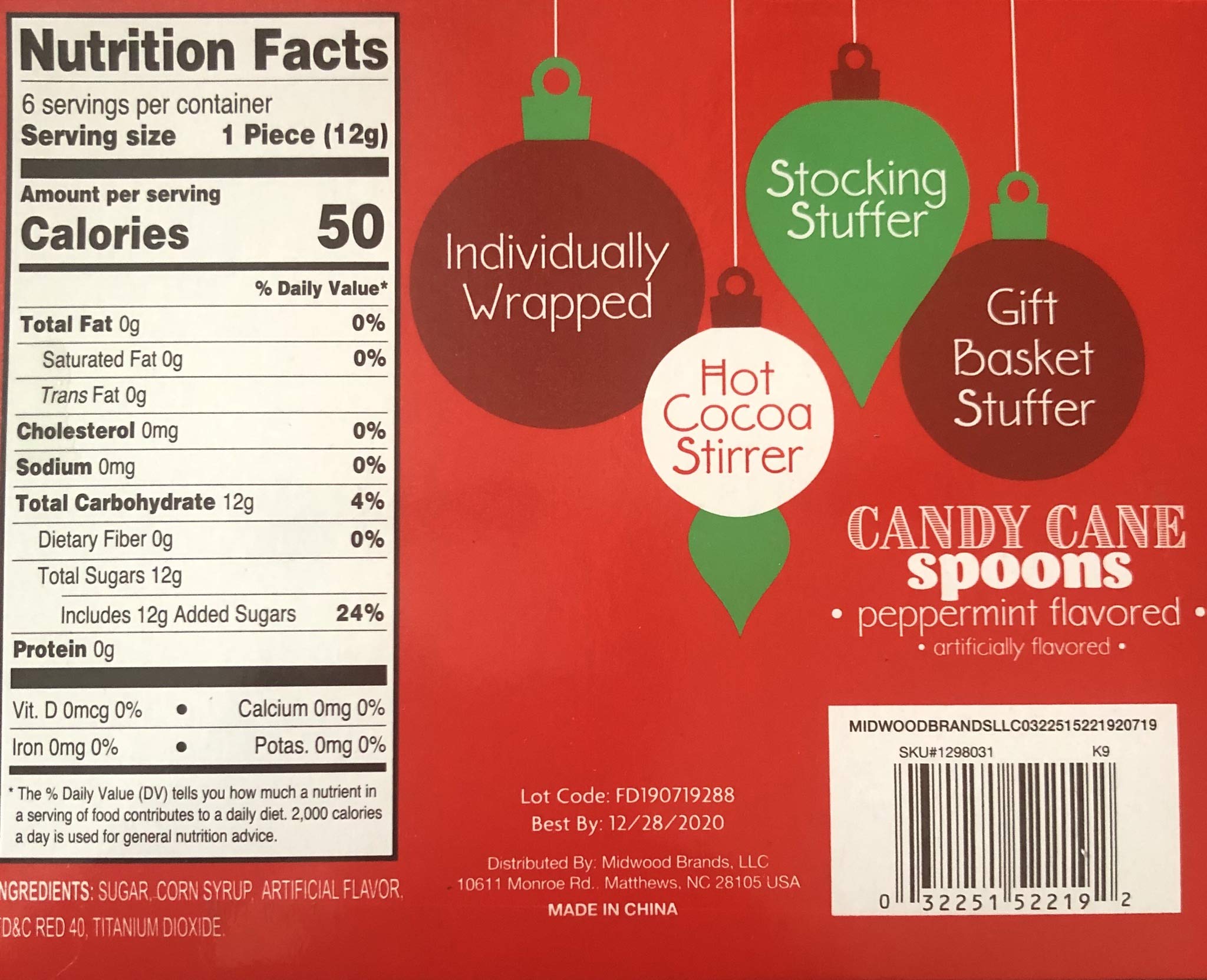 Swiss Miss Milk Chocolate & Marshmallow Hot Cocoa Mix with Peppermint Candy Cane Spoons - 6 Pack (12 Total Boxes) | Perfect for Winter Holidays, Christmas Gifts & Cozy Family Nights