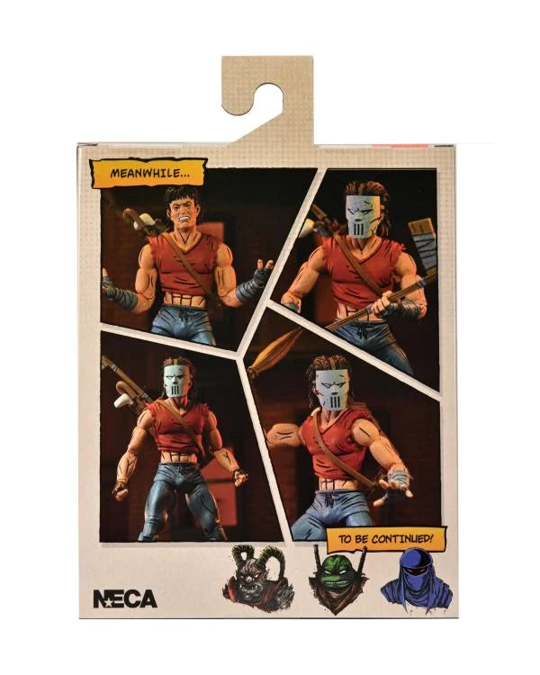 Teenage Mutant Ninja Turtles Casey Jones Action Figure - Mirage Comics Collectible for TMNT Fans | Perfect for Display, Gifts & Comic Book Collections