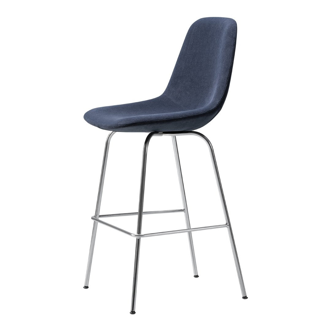 Erik Jørgensen Eyes Bar Stool - Modern Scandinavian Bar Height Chair for Kitchen Island, Home Bar & Dining Counter - Perfect for Contemporary Interiors