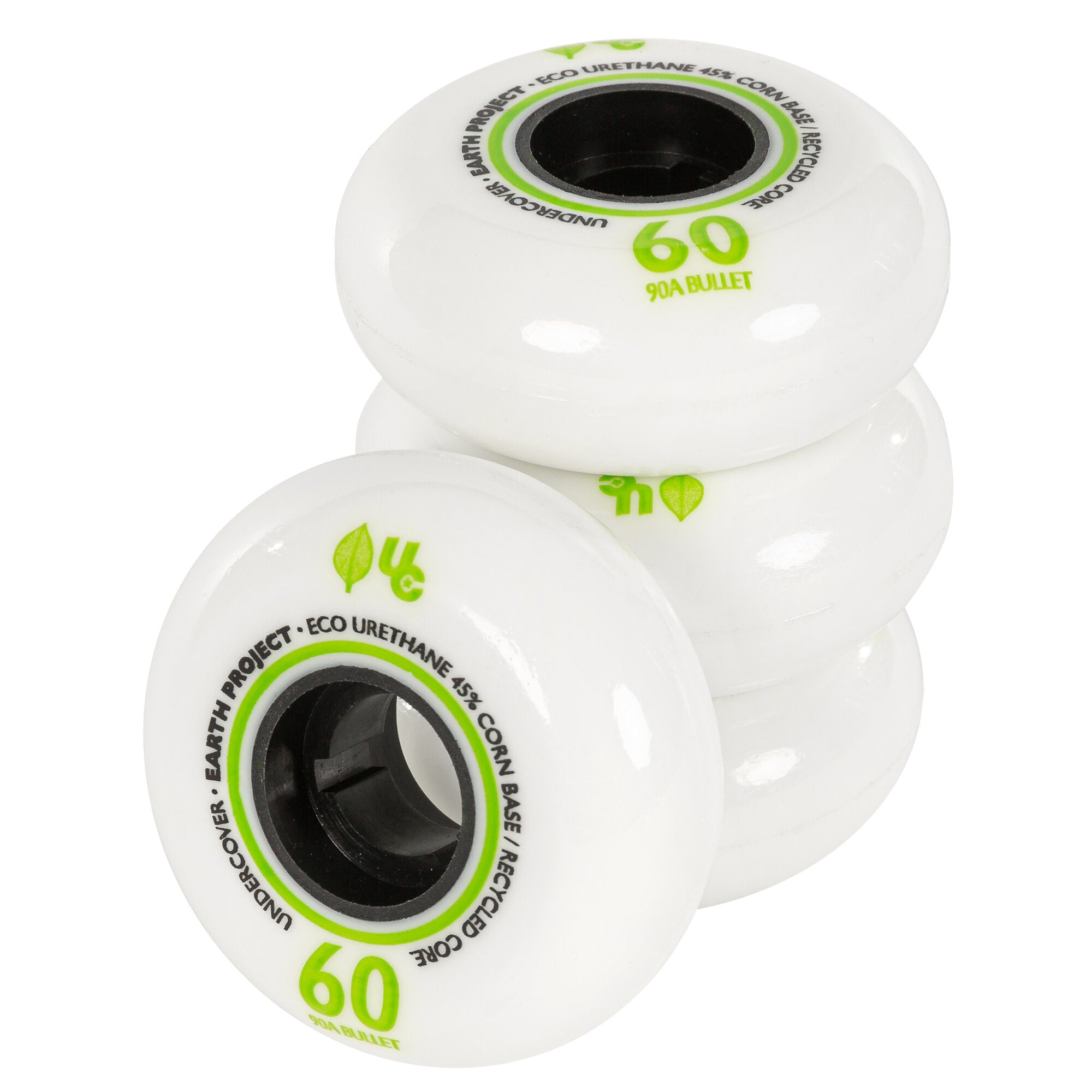 60/90A Earth Tires - 4 Pack Set for Electric Scooters, Bikes & Skateboards - High Grip & Durable Performance