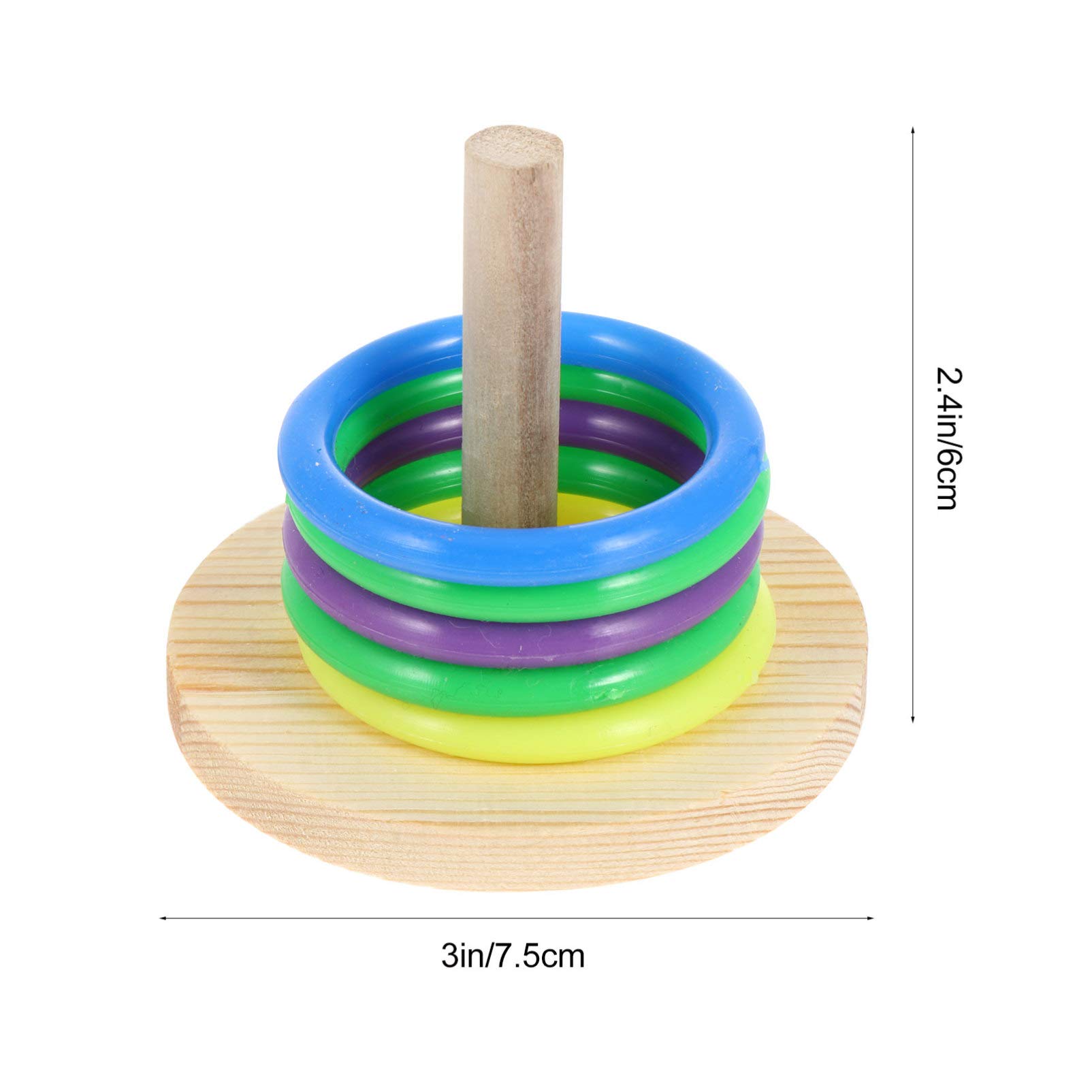 4 Sets Parrot Foraging Toys - Bird Training Kit with Block Puzzle, Swing Perch & Tabletop Toys - Intelligence Development & Trick Training for Parakeets, Cockatiels, Lovebirds - Perfect for Cage Enrichment & Playtime