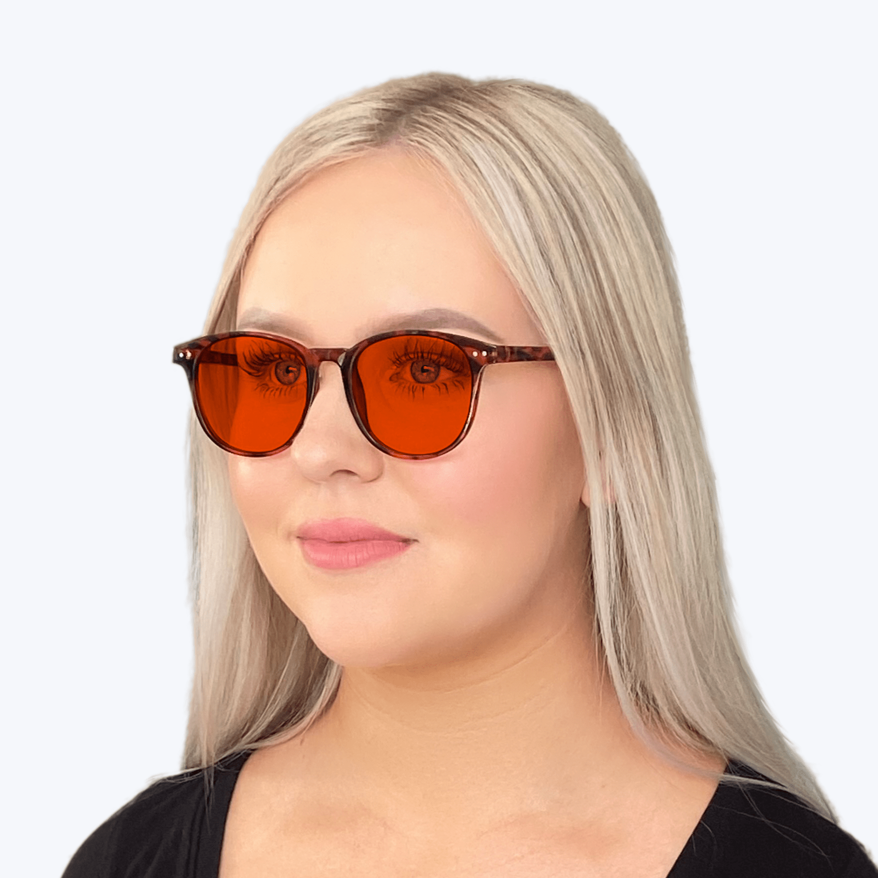 NightFall Blue Light Blocking Glasses - Tortoise Shell Reading Glasses for Women & Men, Reduce Eye Strain & Improve Sleep, Perfect for Computer Work, Gaming & Nighttime Reading