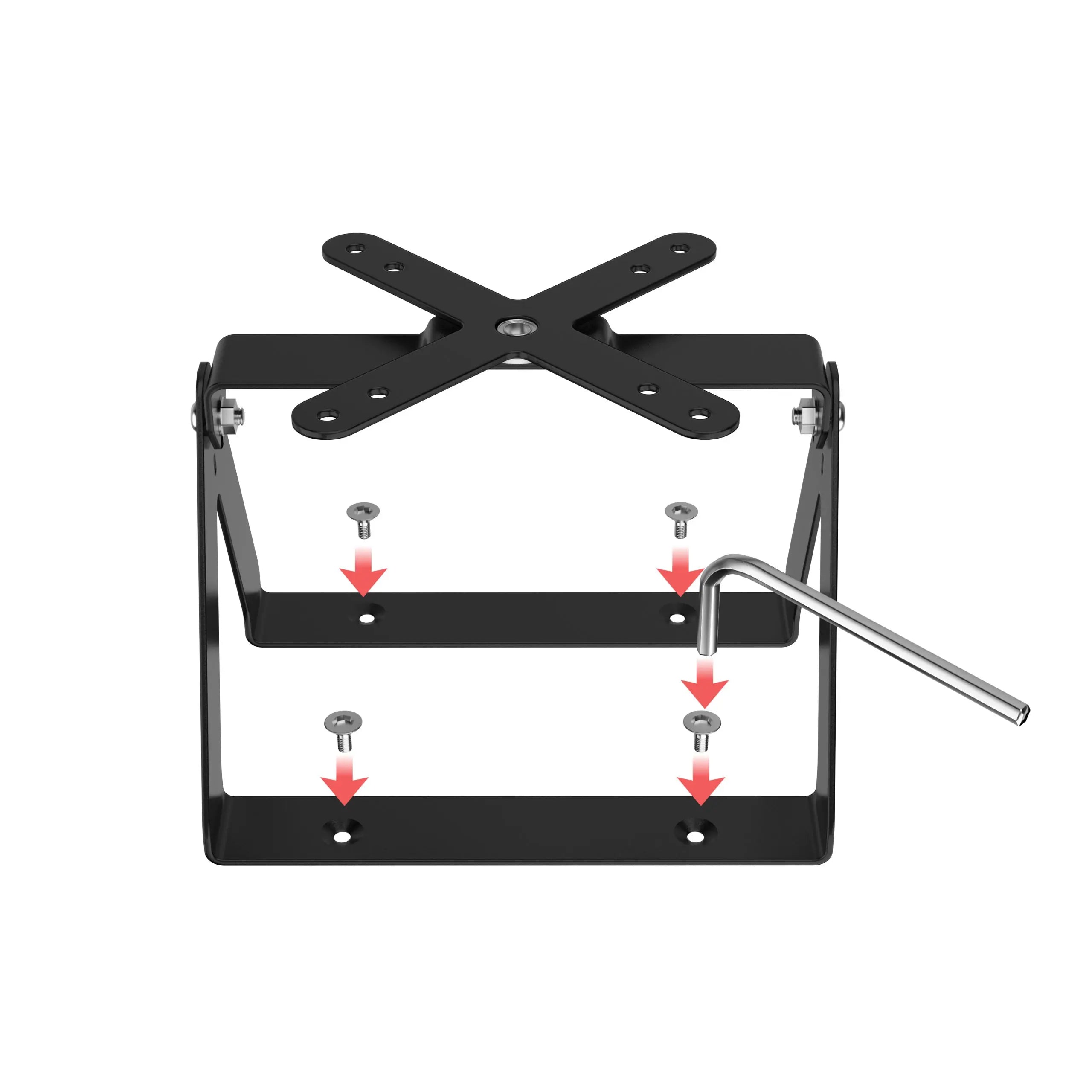 VESA Compatible Full Motion Monitor Mount - Adjustable Desk or Wall Mount Stand for 13-32 Inch Screens - Perfect for Home Office, Gaming & Workspace Setup