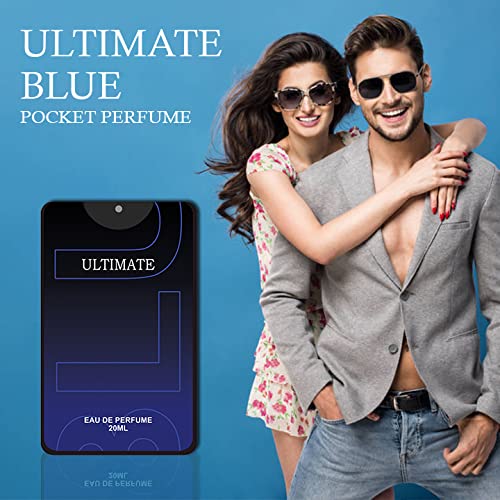 Rankson ULTIMATE RED, ULTIMATE BLUE, EMPIRE BLACK Unisex Travel Perfume Set | 6 x 20ml Pocket-Sized Fragrances | Premium Indian-Made Cologne | Perfect for Gifts, Daily Use & On-the-Go Freshness