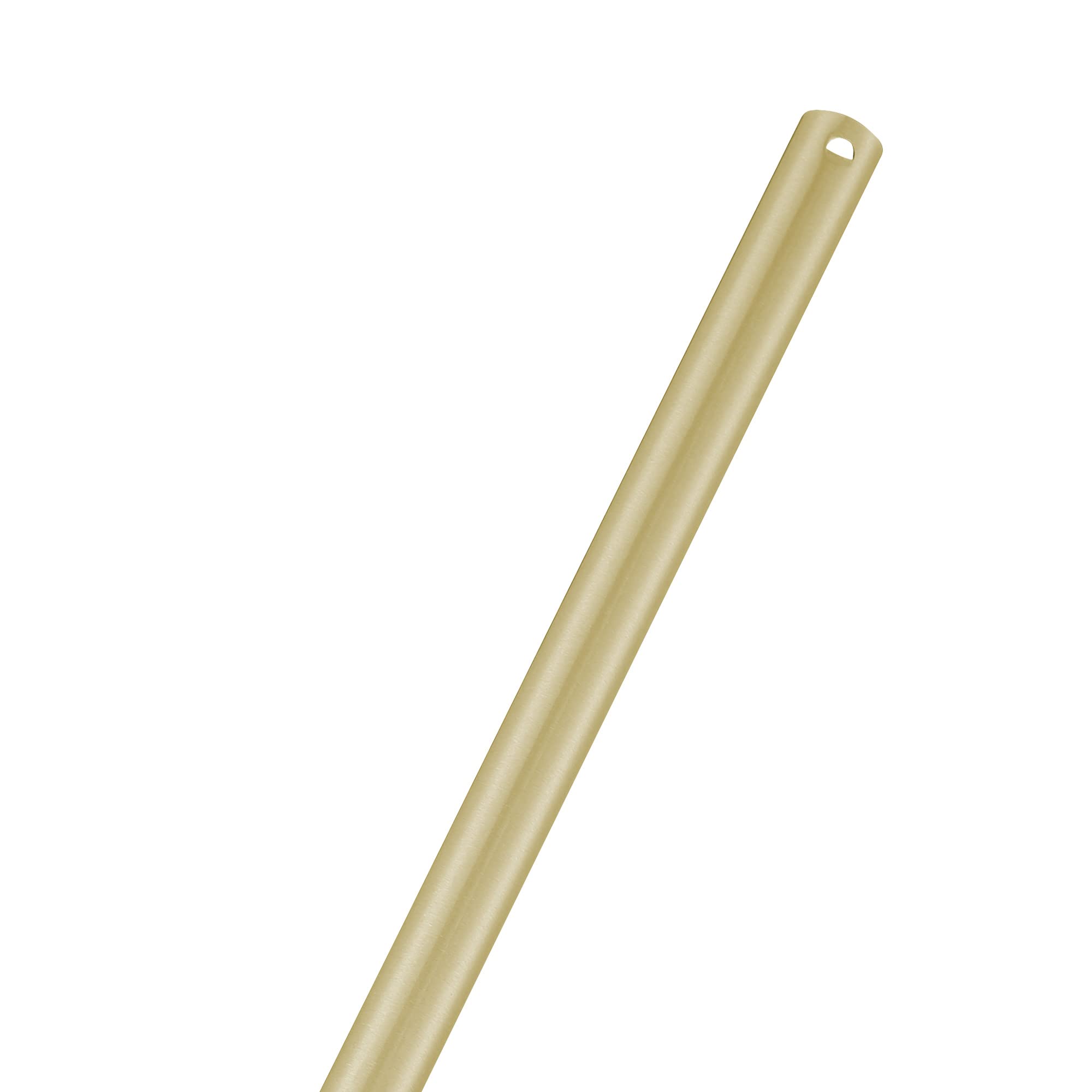 60in Ceiling Fan Extension Downrod in Satin Brass - Compatible with Modern Forms Smart Fans | Adjustable Hanging Rod for Indoor/Outdoor Use in Living Rooms, Bedrooms & Patios