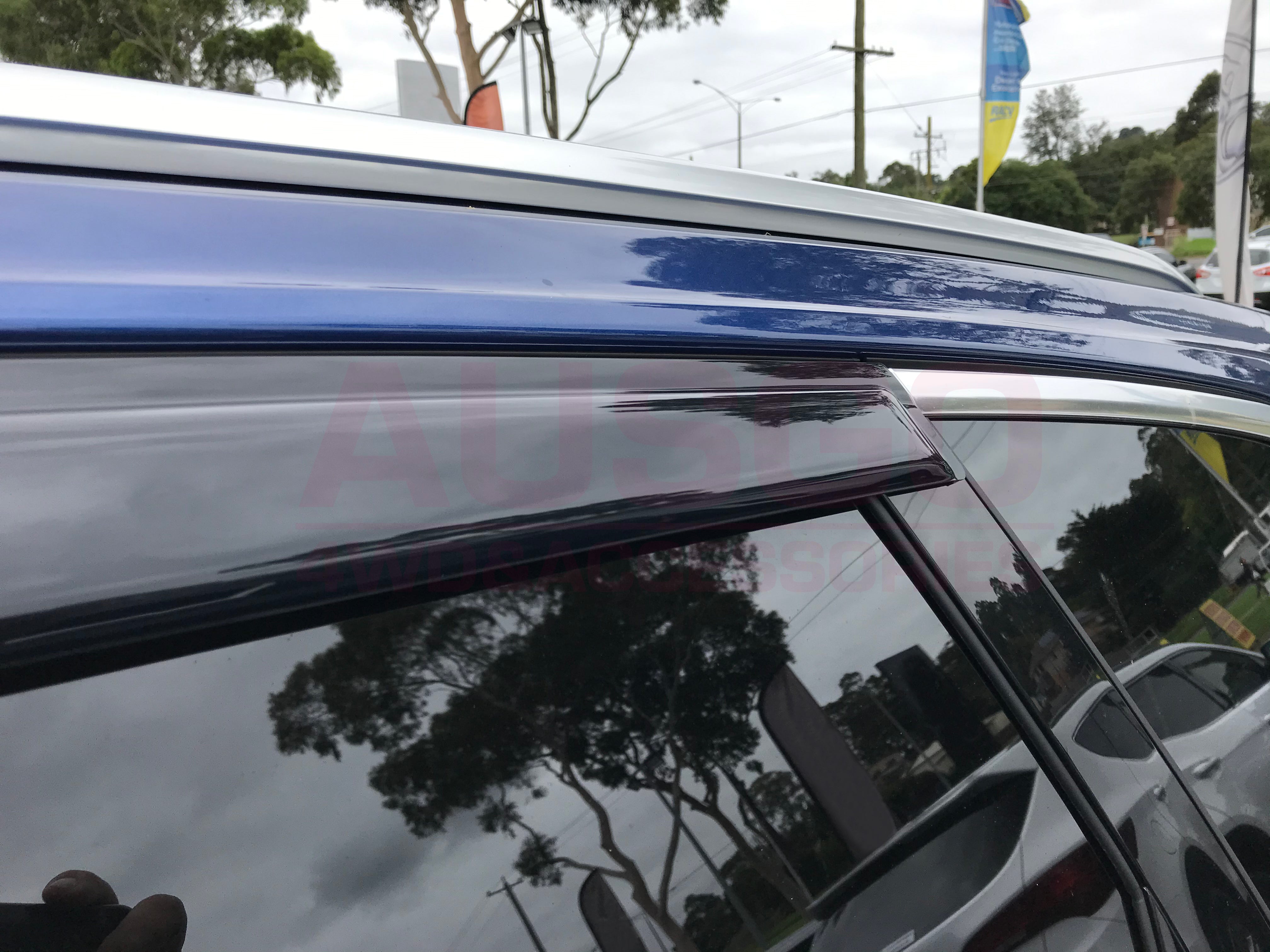 Premium Weather Shields for Volkswagen VW Touareg (2019-2024) - Durable Wind & Rain Deflectors - Perfect for All-Season Protection & Off-Road Adventures