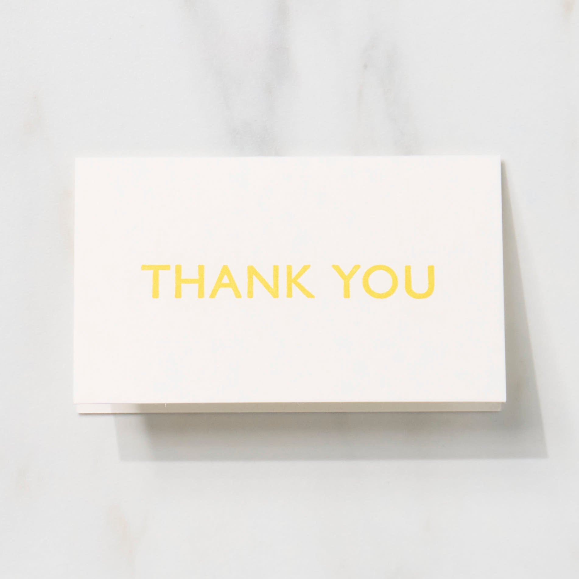 Mini 1 Word Greeting Cards - Elegant Letterpress Letters for Birthdays, Weddings & Special Occasions | Thoughtful Gift Idea
