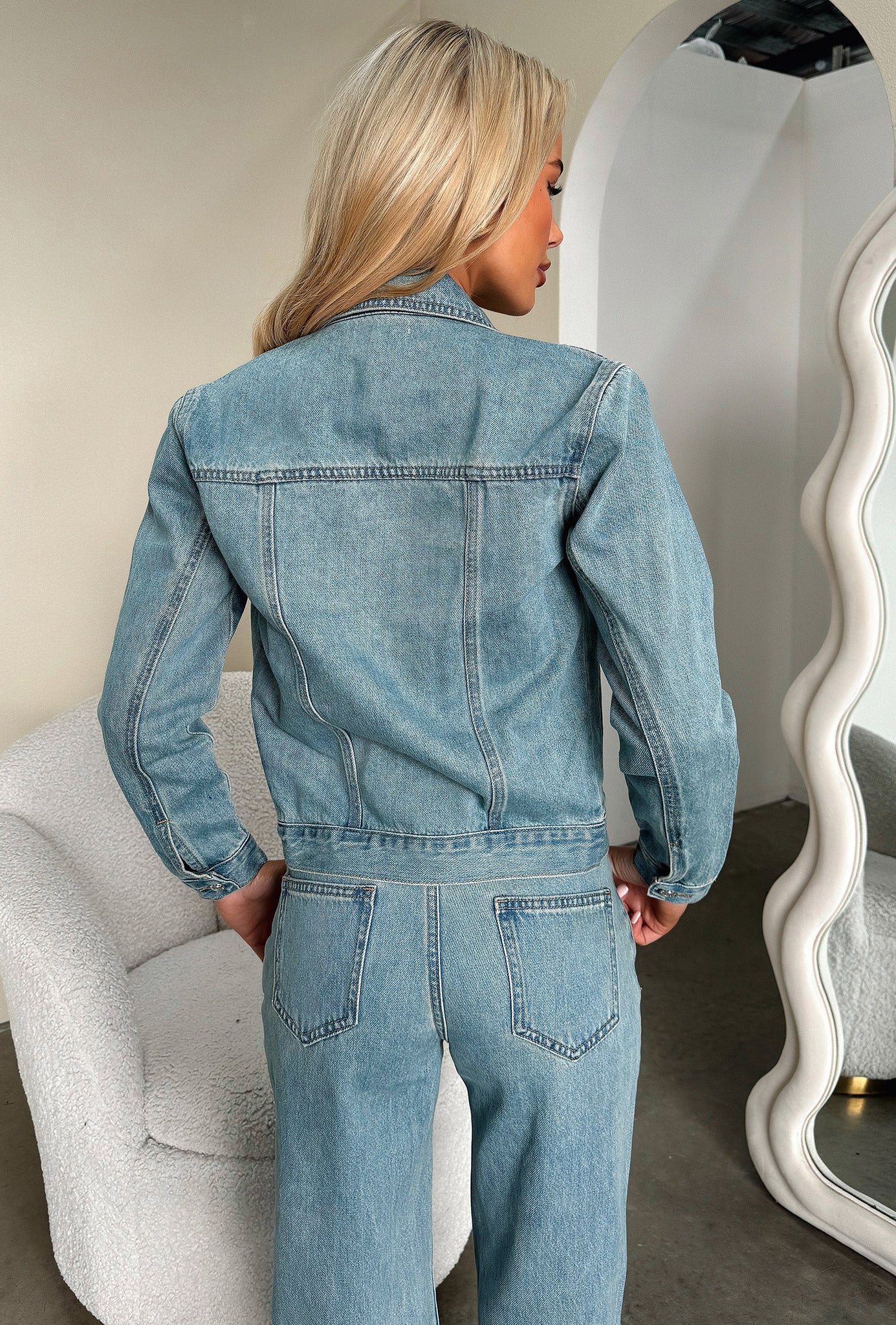 Jovie Jeans Women's Classic Blue Denim Jeans - Perfect for Casual Wear, Office & Date Night Outfits