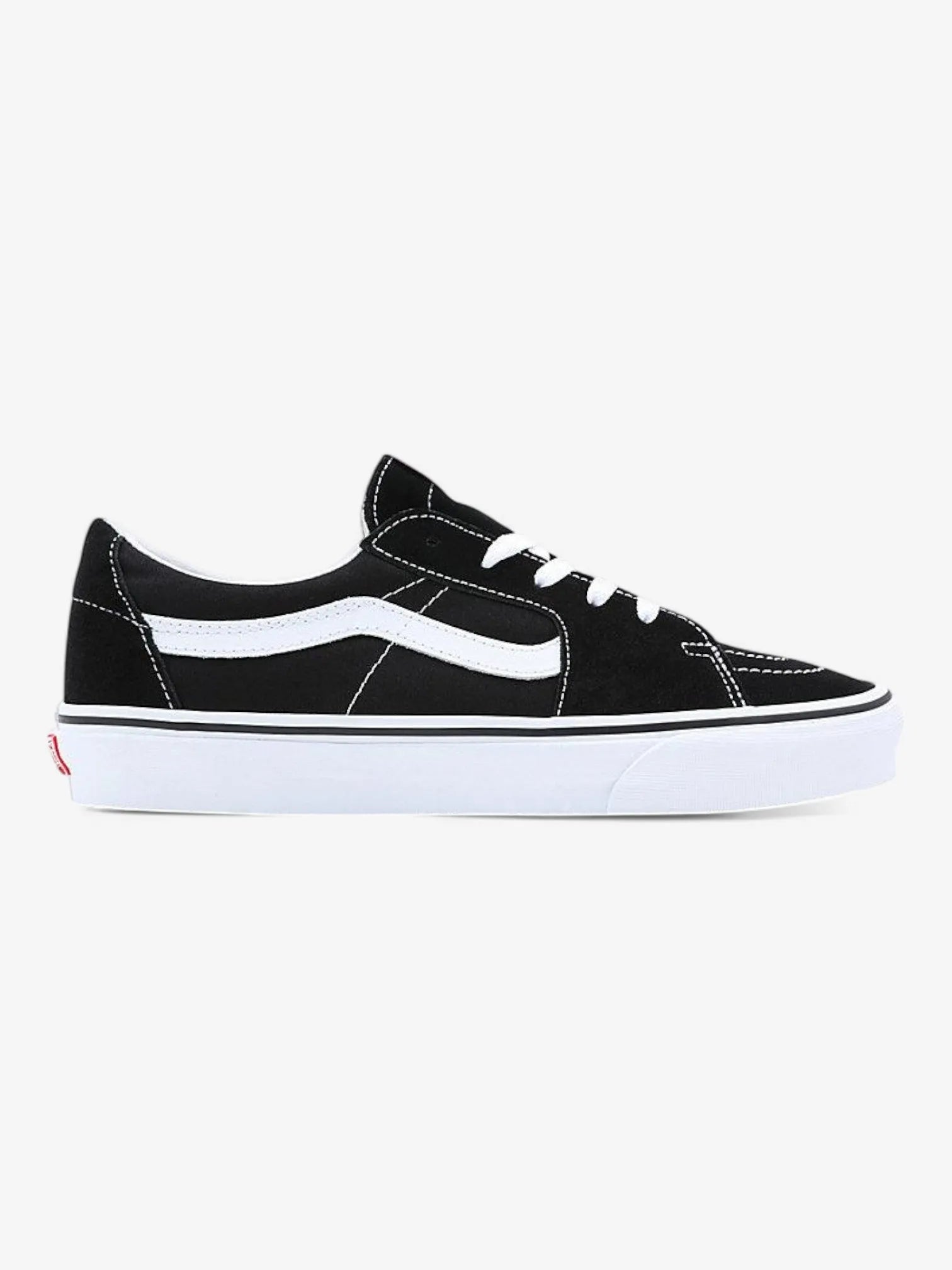 Vans Sk8 Low Black & White Skate Shoes - Classic Sneakers for Men & Women | Perfect for Skateboarding, Casual Wear & Street Style