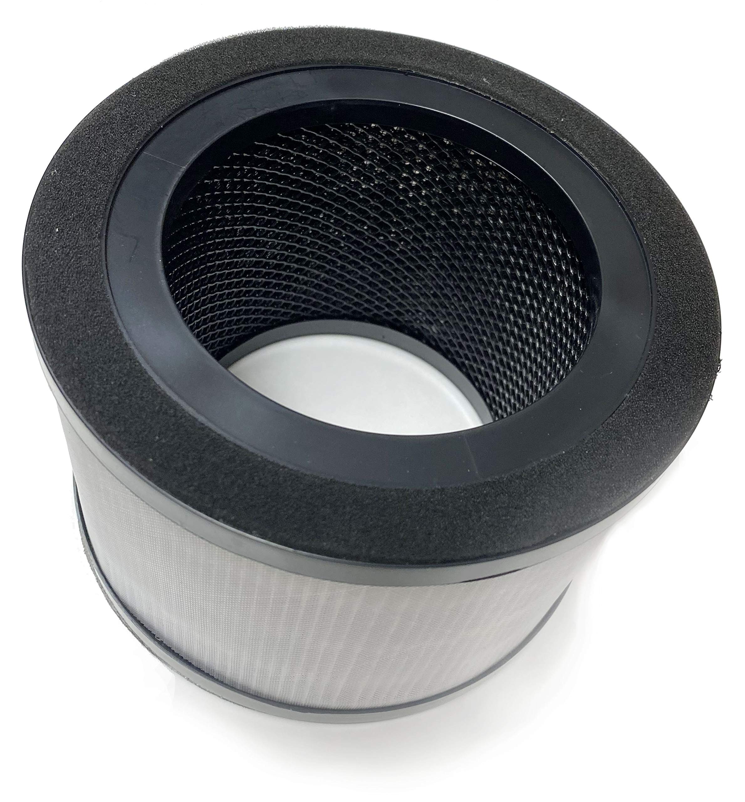 Nispira Vista 200 3-in-1 True HEPA Carbon Filter Replacement for Levoit Air Purifier Vista 200-RF - 3 Pack | Compatible with LV-H132 & LV-H133 | Perfect for Home, Office & Bedroom Air Purification