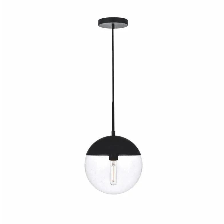 Modern Single Bead Pendant Light for Kitchen Island - Elegant Dining Room & Bar Lighting Fixture - Perfect for Farmhouse, Contemporary & Industrial Decor