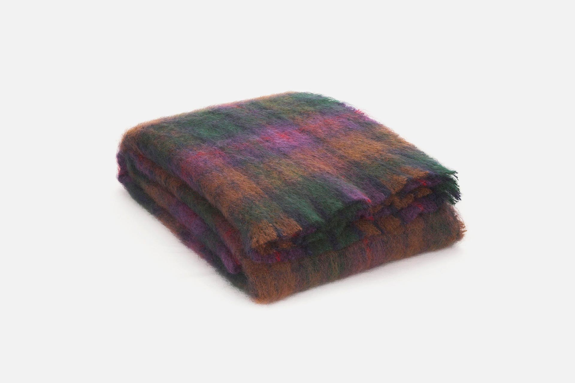 Woodland Drumin Mohair Throw Blanket - Soft & Cozy Luxury Blanket for Bed, Couch & Nursery - Perfect for Winter Warmth & Home Decor