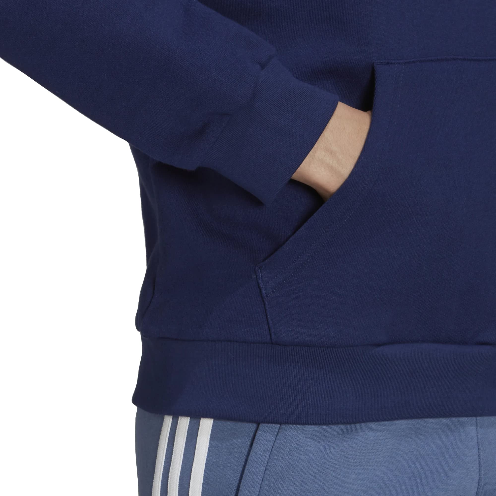 Adidas Originals Men's Adicolor Essentials Trefoil Hoodie - Comfortable Cotton Pullover for Casual Wear, Street Style & Gym
