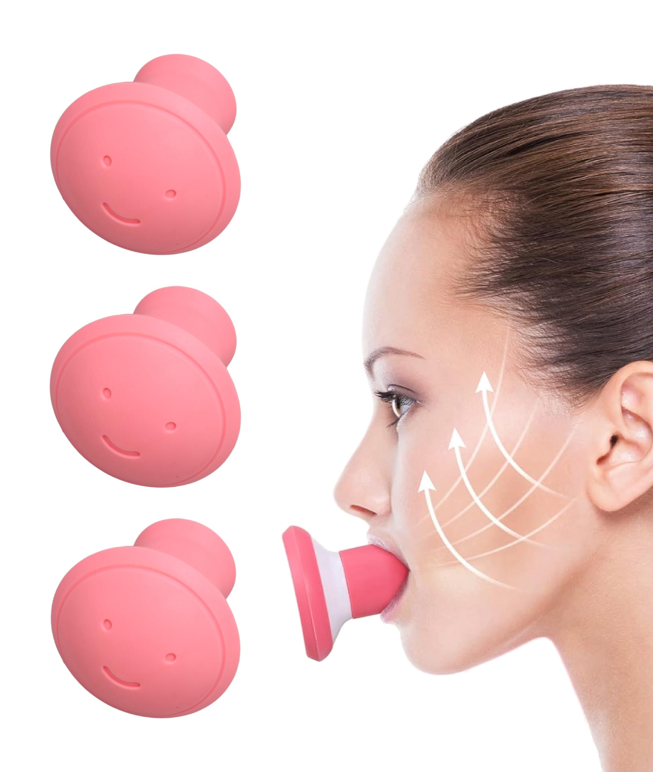 Face Exerciser & Jaw Trainer for Skin Firming, Anti-Wrinkle & Double Chin Reduction | Facial Yoga Tool for V-Shape Lifting & Slimming | Breathing Exercise Device for Home & Gym Workouts