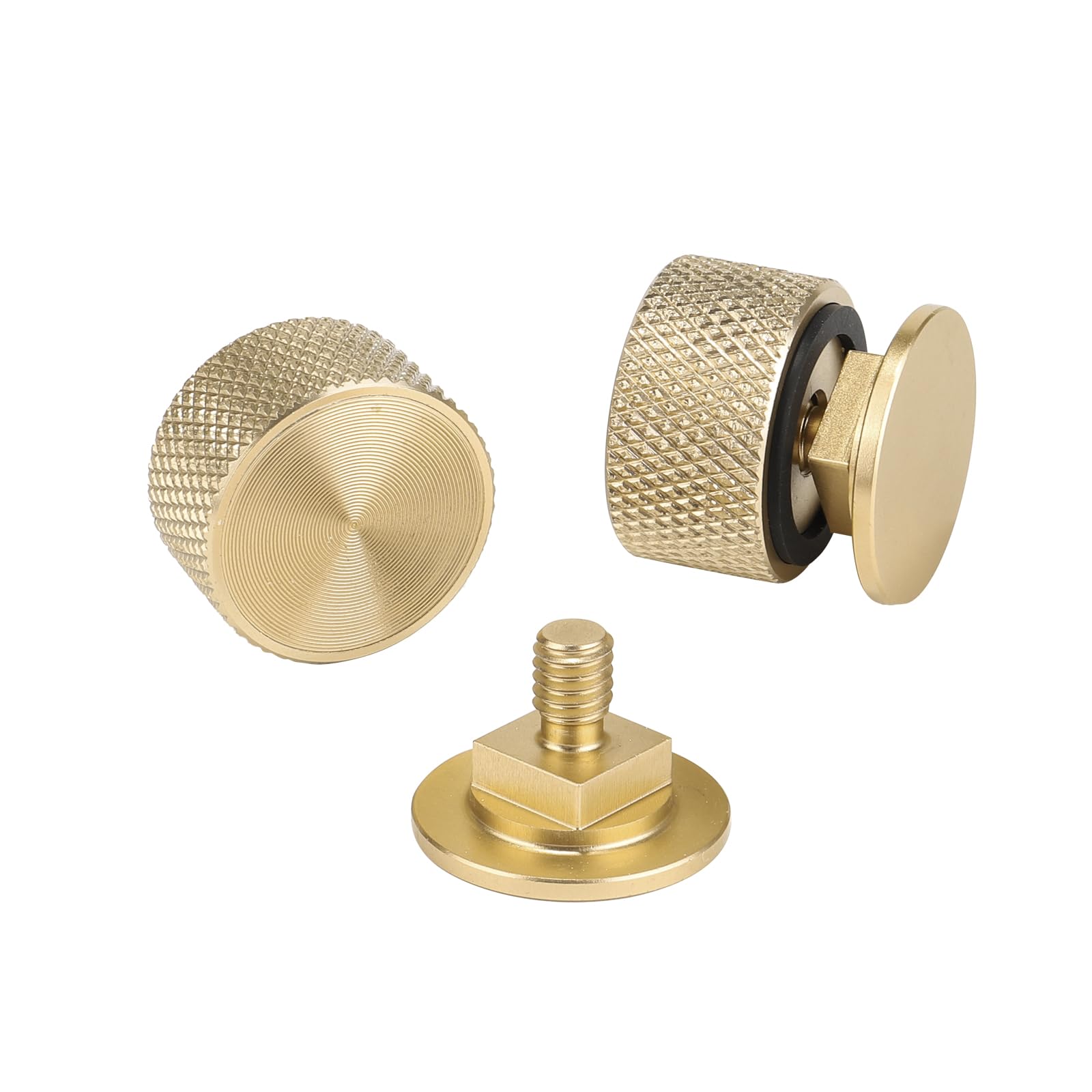 3Mirrors Welding Hood Pipeliner Fasteners - Gold Welding Helmet Headgear Replacement Parts for Professional Welders & DIY Projects - Ideal for Construction, Metal Fabrication & Automotive Repair