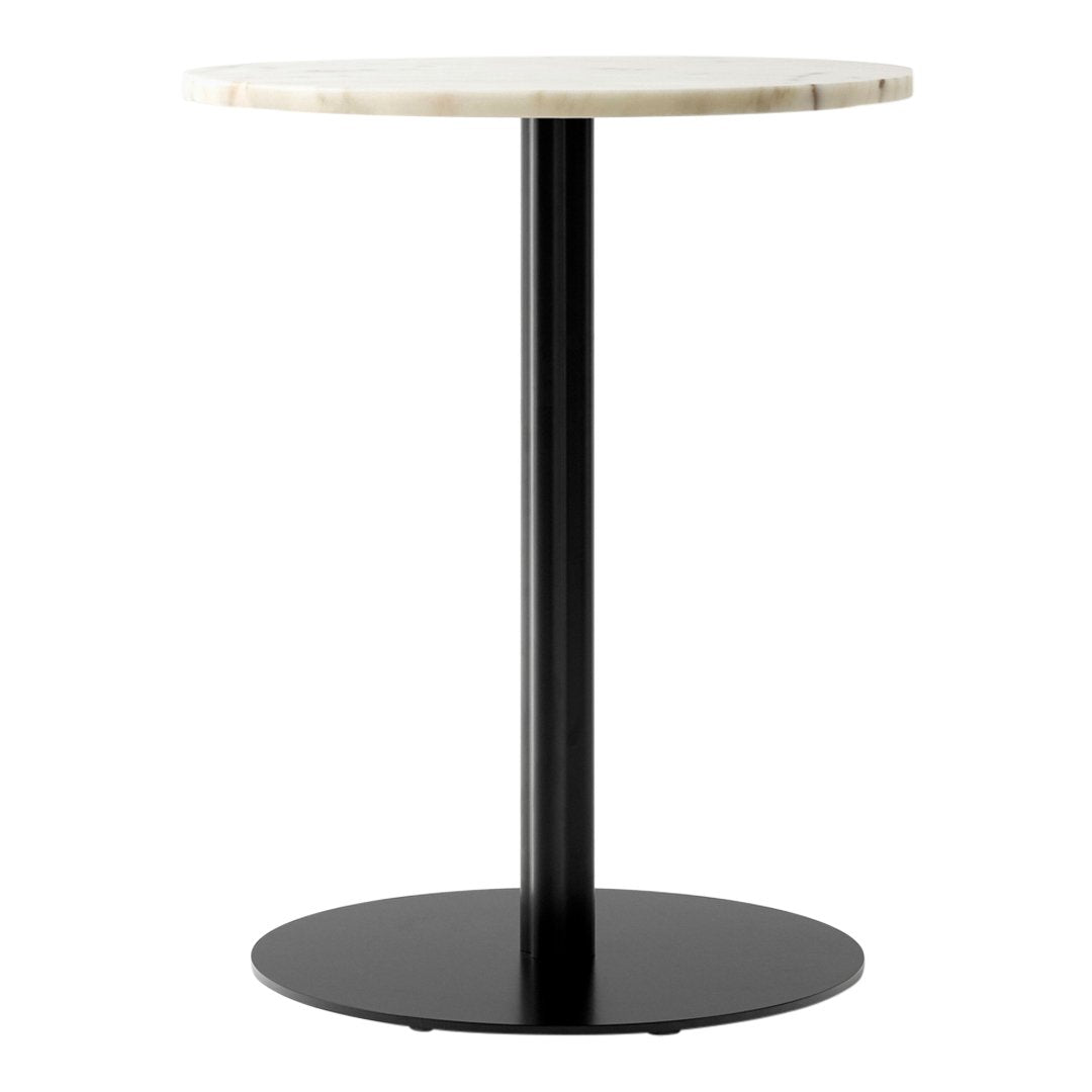 Harbour Column Round Dining Table - Modern Wooden Kitchen Table for 4-6 People - Perfect for Small Spaces, Breakfast Nook & Cozy Family Dinners
