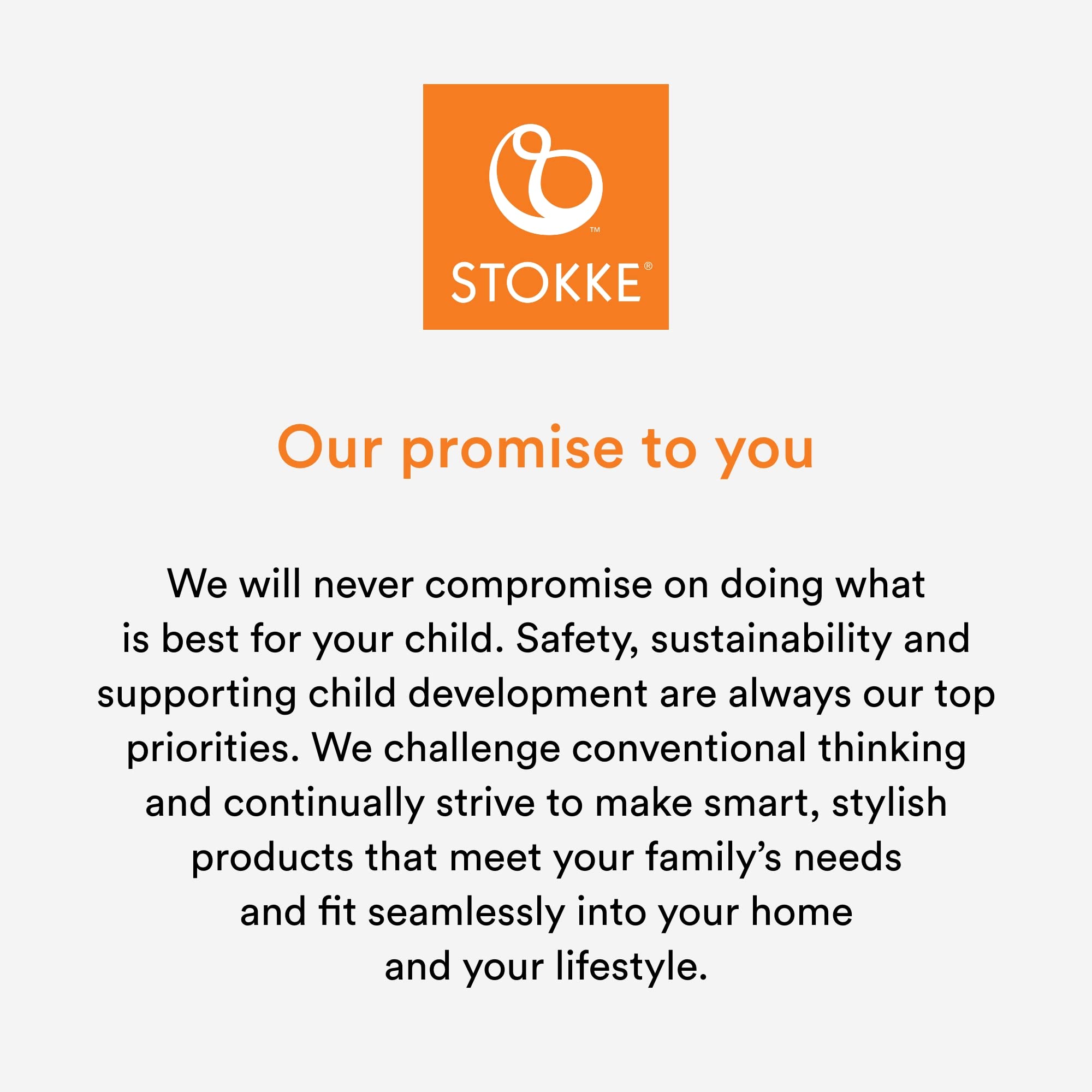 Stokke Tripp Trapp Adjustable High Chair - Convertible Baby to Adult Chair in Hazy Grey - Ergonomic & Comfortable Design for Toddlers, Kids & Grownups - Perfect for Dining, Feeding & Learning Activities