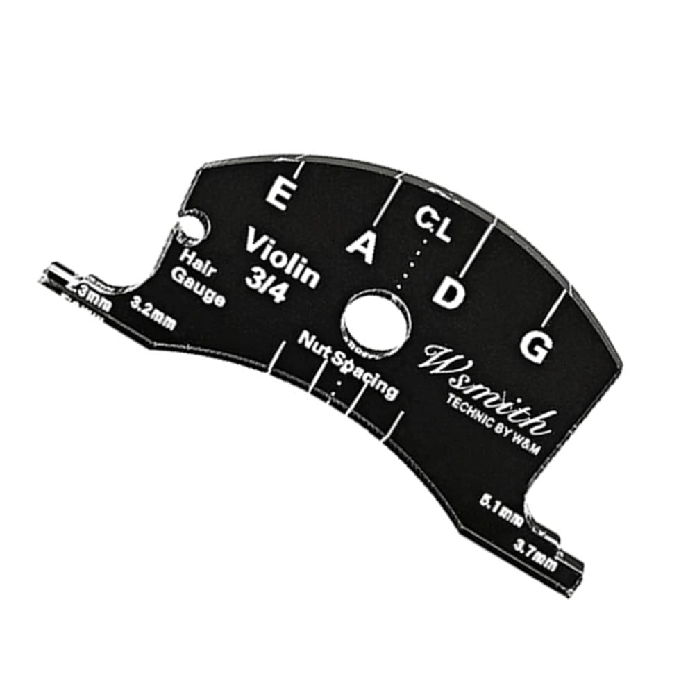 Precision Violin Measuring Tools & Repair Parts - Multifunctional Template, Bass Bridges & Accessories for Violin & Musical Instruments | Perfect for Luthiers, Repair Shops & Musicians