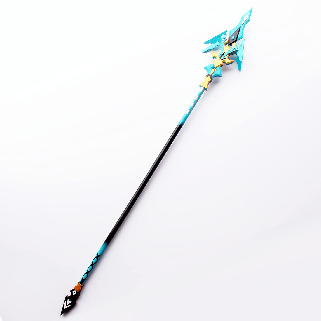 Genshin Impact Shenhe Cosplay Calamity Queller Spear - 200cm Detachable Prop Weapon for Halloween & Anime Conventions - FINER SHOP Premium Cosplay Accessories (CJ20115150TJ) - Perfect for Cosplay Events, Costume Parties & Themed Photoshoots