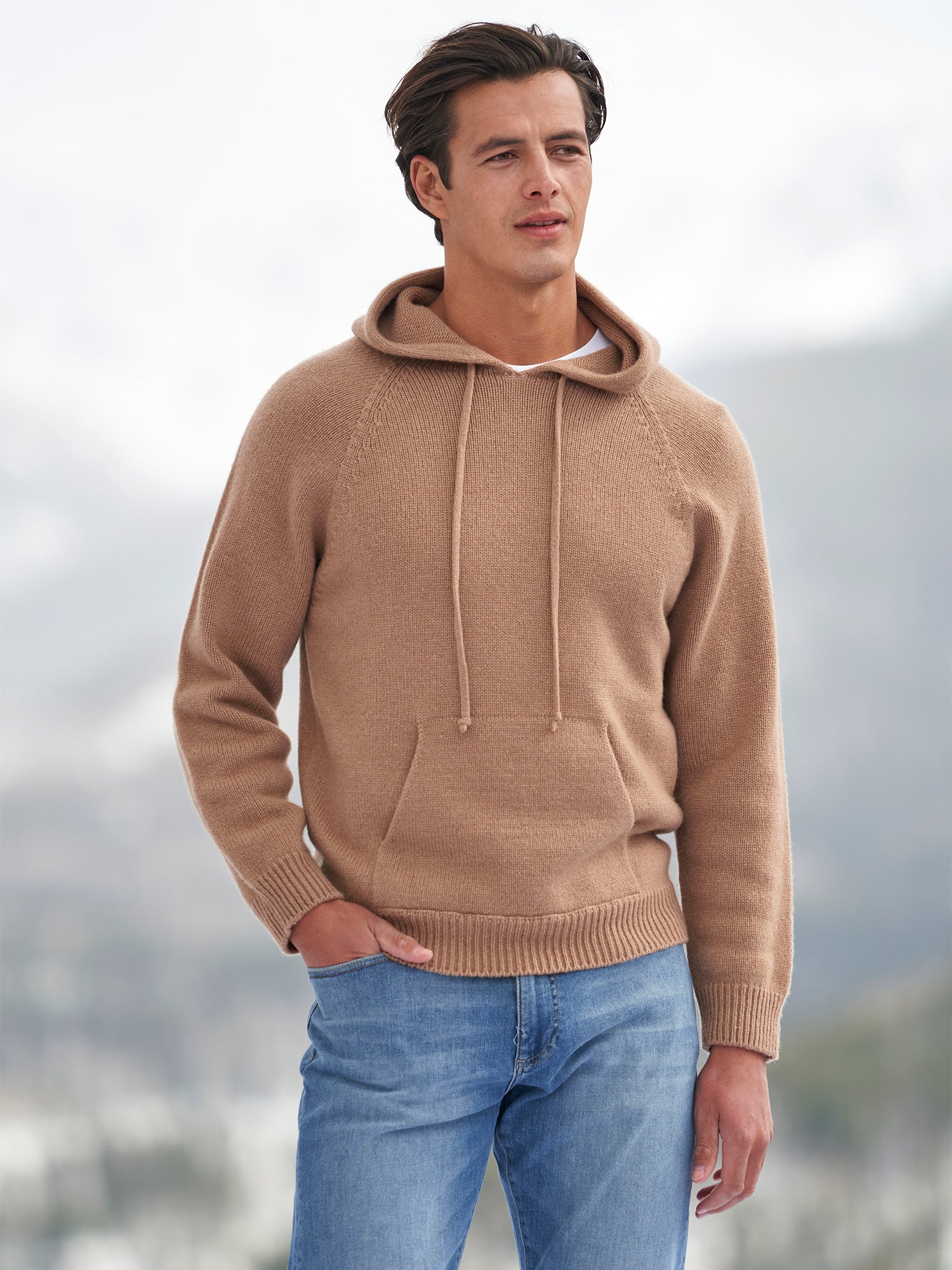 Luxury Cashmere Hooded Sweater for Women - Soft & Warm Winter Pullover - Perfect for Casual Outings & Cozy Evenings