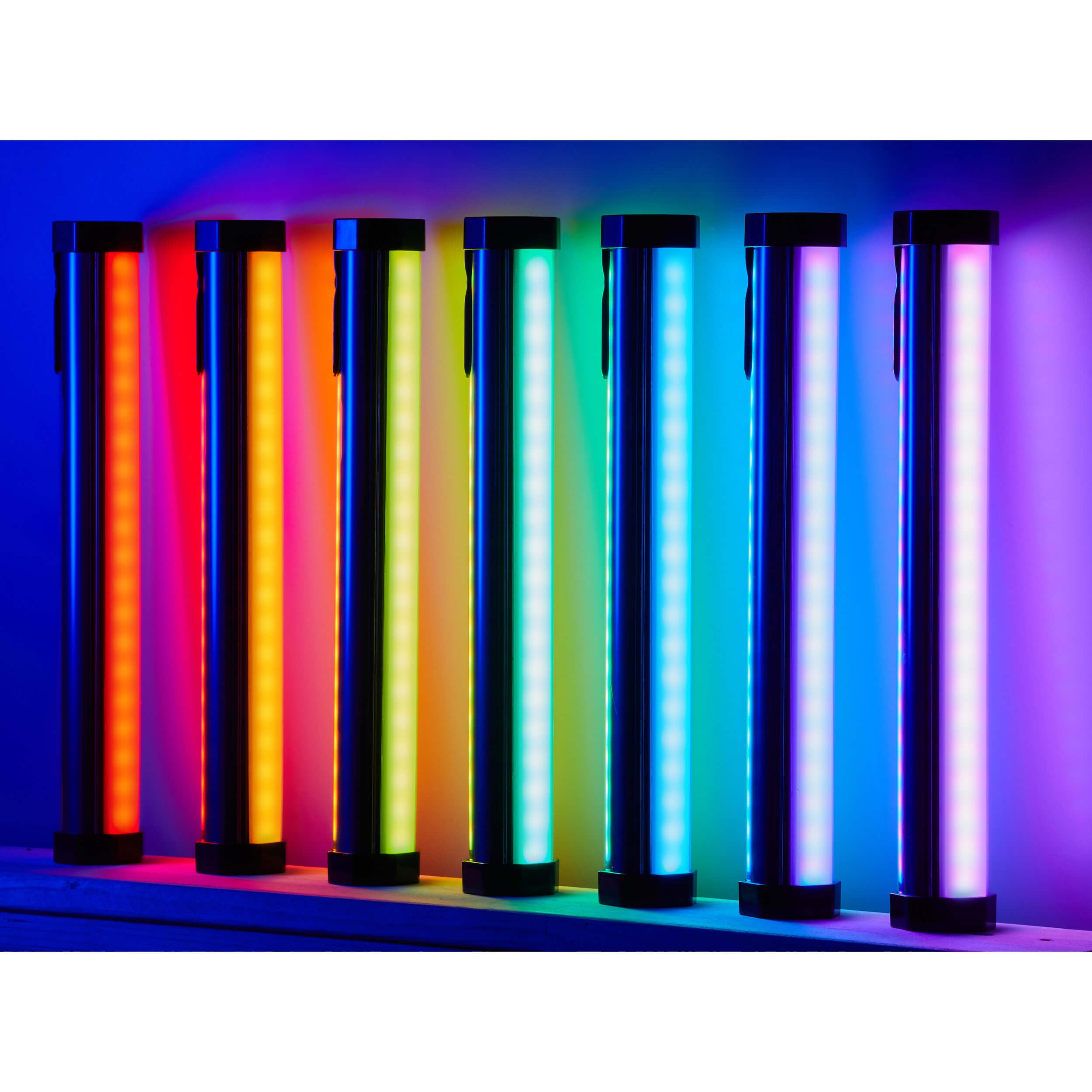 TL30 K2 RGB Pavo Tube Two Lights Set with Rechargeable Li-Ion Battery - Perfect for Photography, Videography, and Stage Lighting