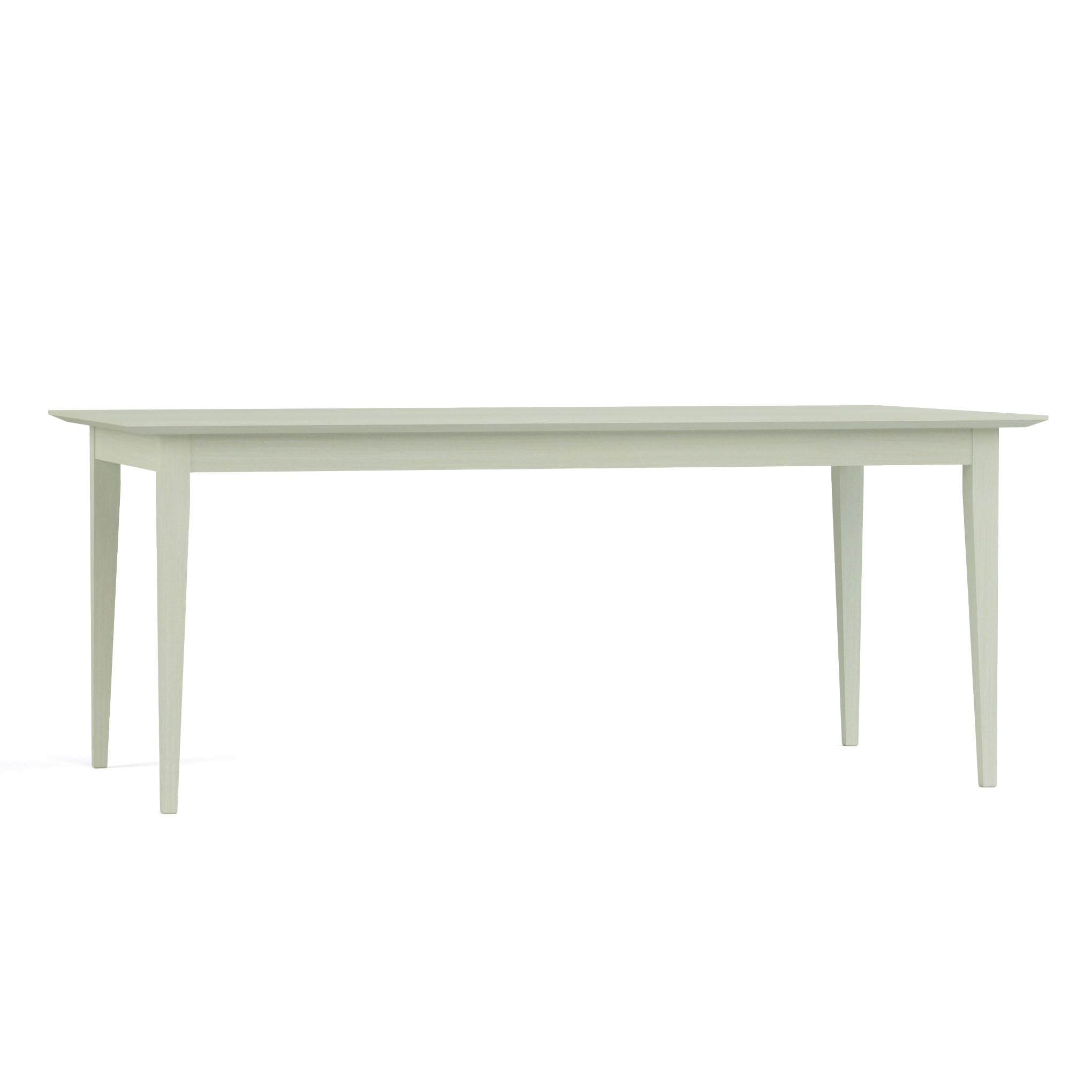 74 Inch Gable Road Dining Table - Modern Farmhouse Style Solid Wood Kitchen Table for Dining Room, Kitchen, and Entertaining Areas