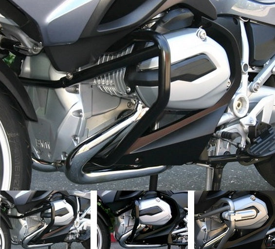 Ilium Works R1200RT WC Crash Bars - Heavy Duty Engine Protection Guards for BMW R1200RT Motorcycles | Perfect for Off-Road Riding and Adventure Touring