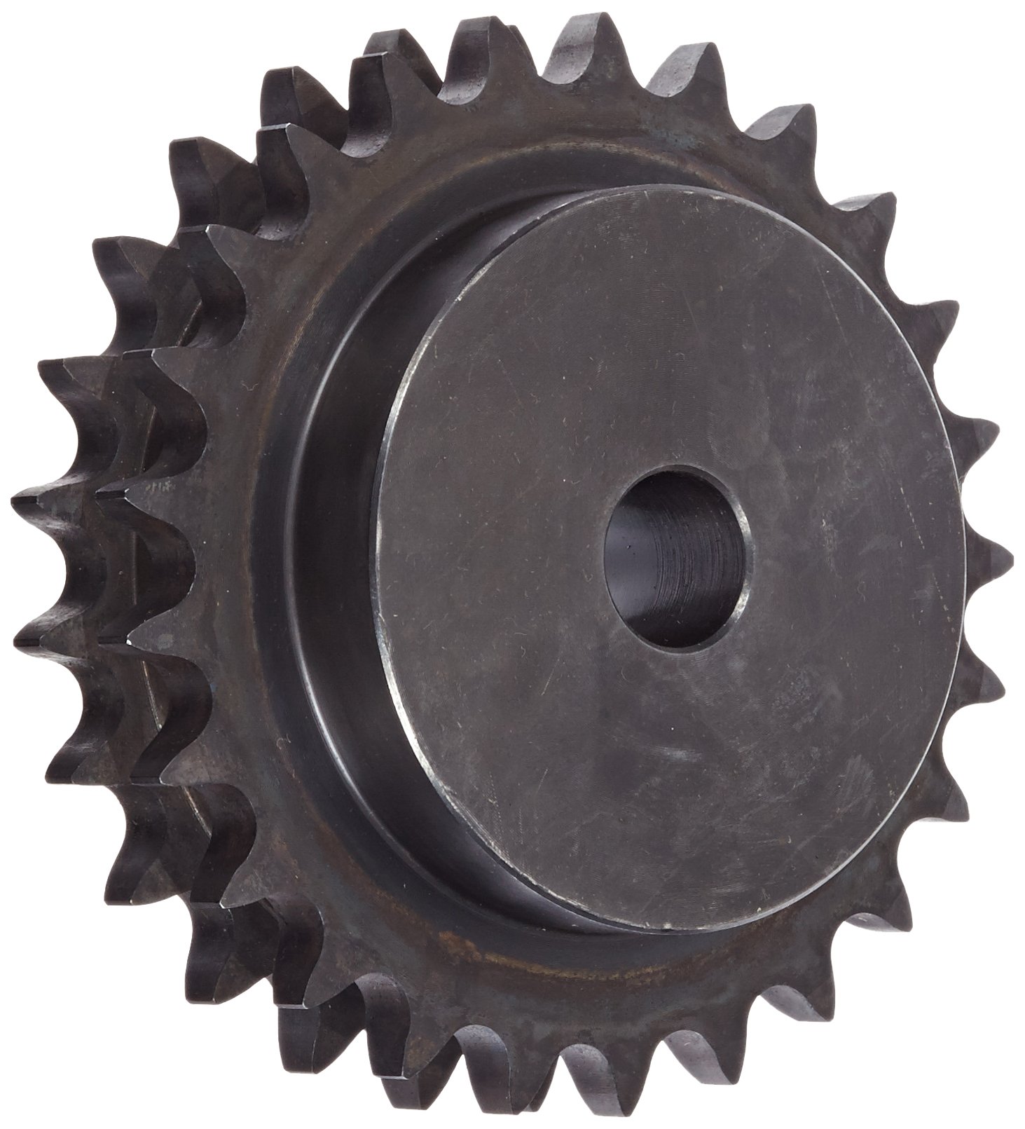Hardened Teeth Martin Roller Chain Sprocket - Type B Hub, Double Strand, 60 Chain Size, 0.75