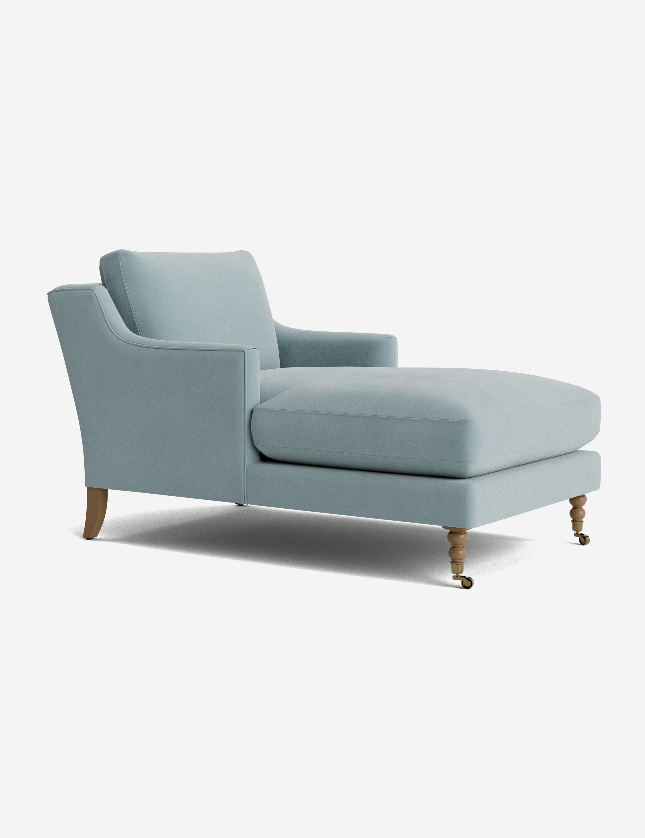 Sky Blue Classic Velvet