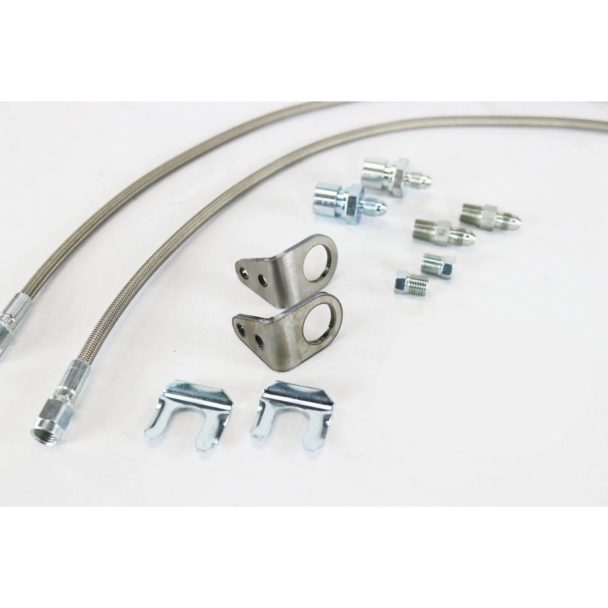 High-Performance Front Brake Plumbing Kit for Aftermarket Brake Calipers - Perfect for Racing, Off-Road & Custom Car Upgrades