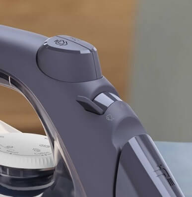 Electrolux E6SI3 61NW UltimateCare 500 Steam Iron 2400W - Powerful Steam Iron for Wrinkle-Free Clothes | Perfect for Home & Office Use