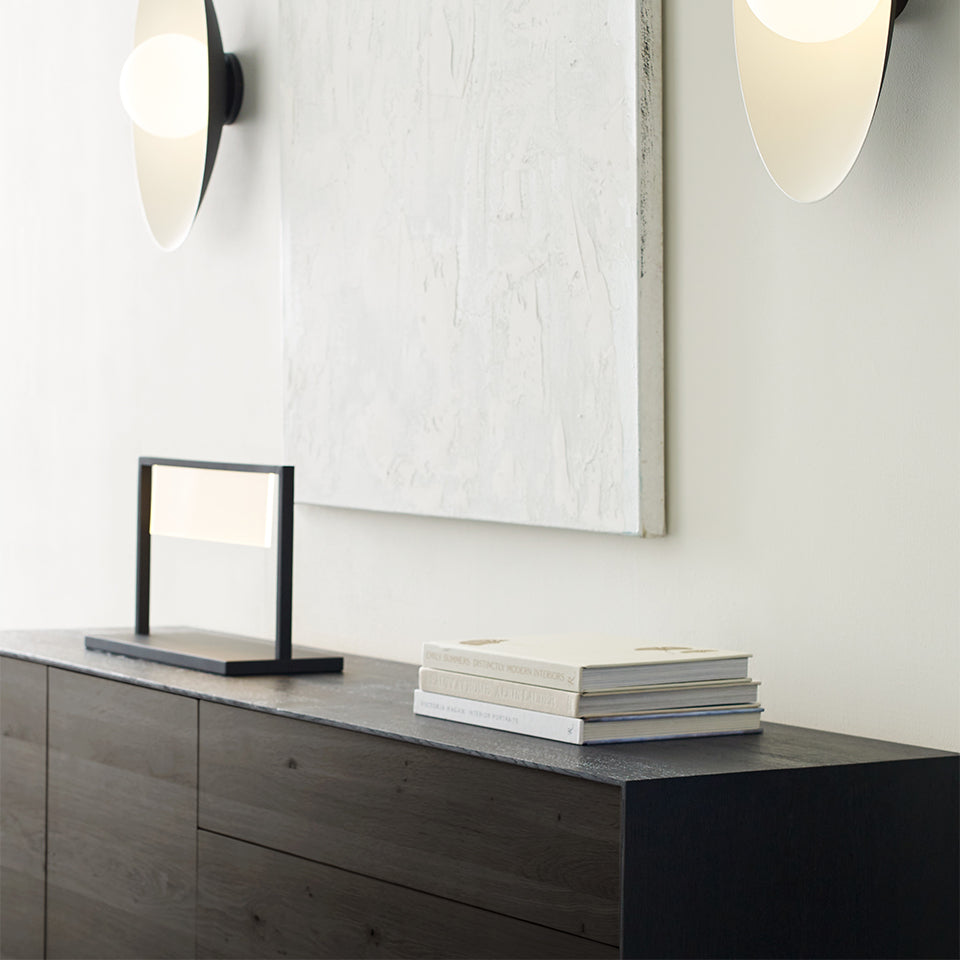 Everett Table Lamp - Modern LED Desk Light for Home Office, Bedroom & Living Room - Perfect for Reading, Working & Relaxing