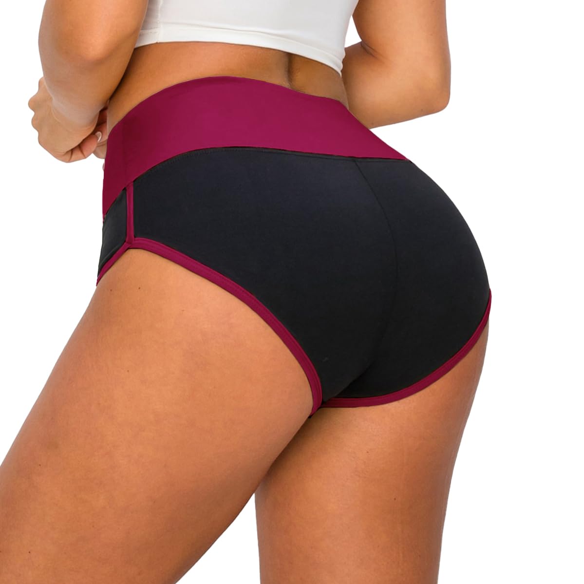 ALWAYS Women's High Waisted Booty Shorts - Super Soft Dolphin Shorts for Yoga, Gym & Summer Outfits