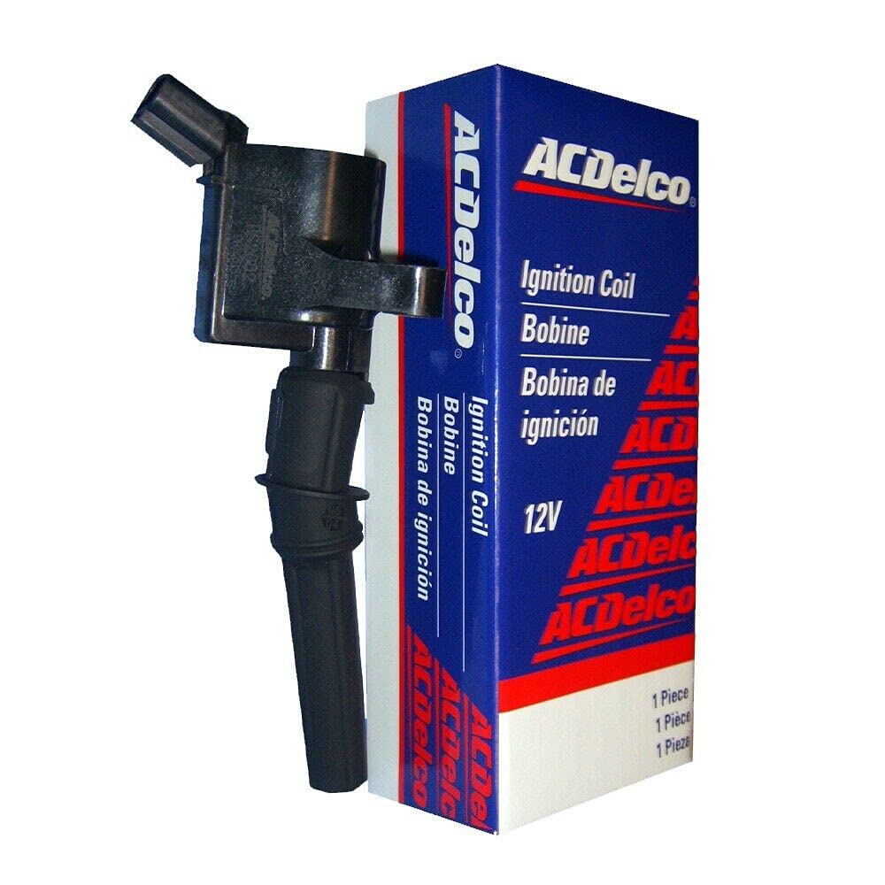 8 ACD Ignition Coils & 8 Autolite AP104 Platinum Spark Plugs Kit - Compatible with 1997-2008 Ford F150 F250 V8 V10 Engines - Improve Engine Performance & Fuel Efficiency - Perfect for Off-Roading, Towing & Daily Driving