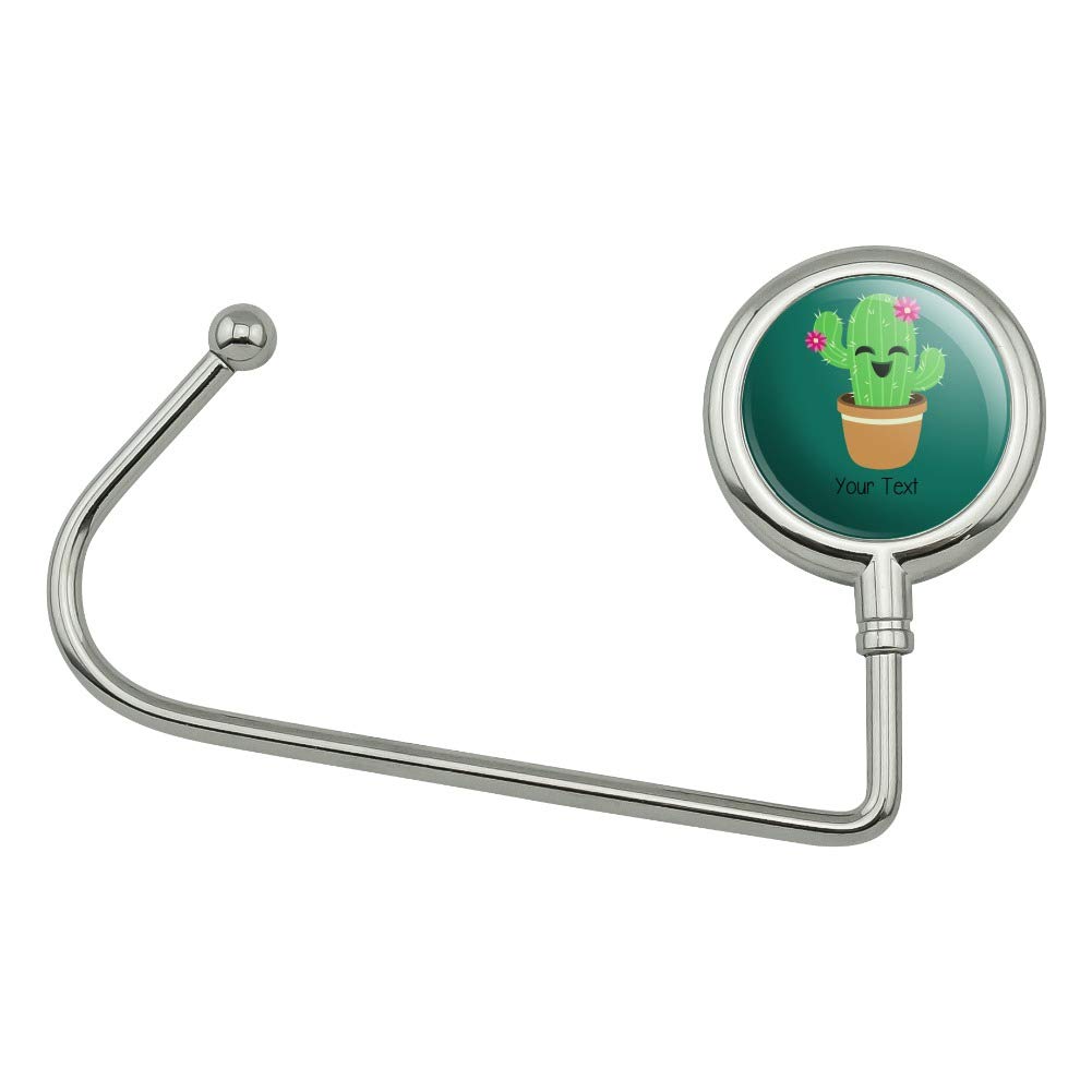 Custom Cactus Purse Hook - Personalized Bag Hanger Holder for Handbags, Wallets & Keys | Perfect for Home, Office & Gift Giving