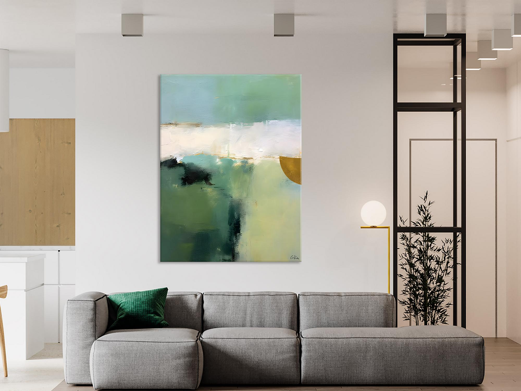 Abstract Acrylic Painting on Canvas - Modern Contemporary Wall Art for Bedroom Decor | Extra Large Original Canvas Artwork | Perfect for Living Room, Office & Home Interior Design