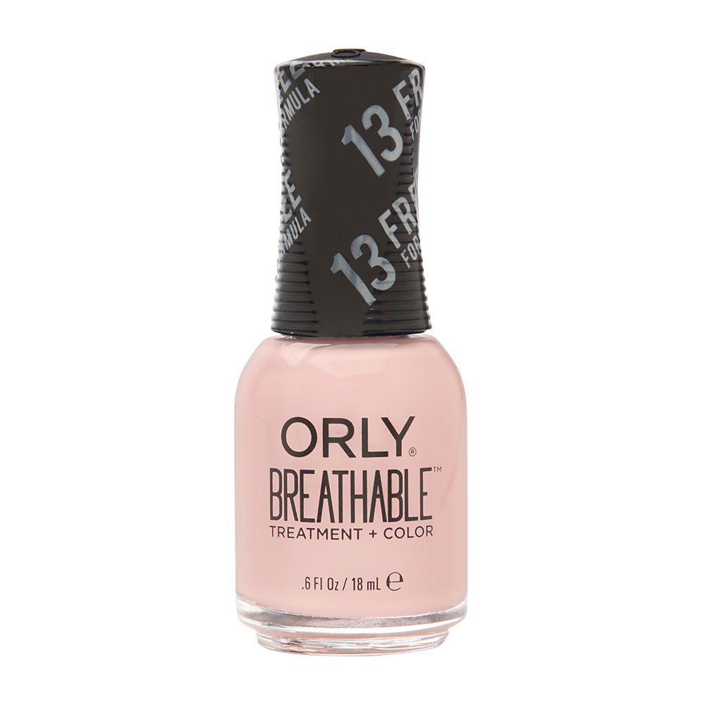 ORLY Breathable Treatment + Color, Sheer Luck Nail Polish 18ml - Vegan, Long-Lasting Nail Lacquer for Manicures & Pedicures at Home or Salon