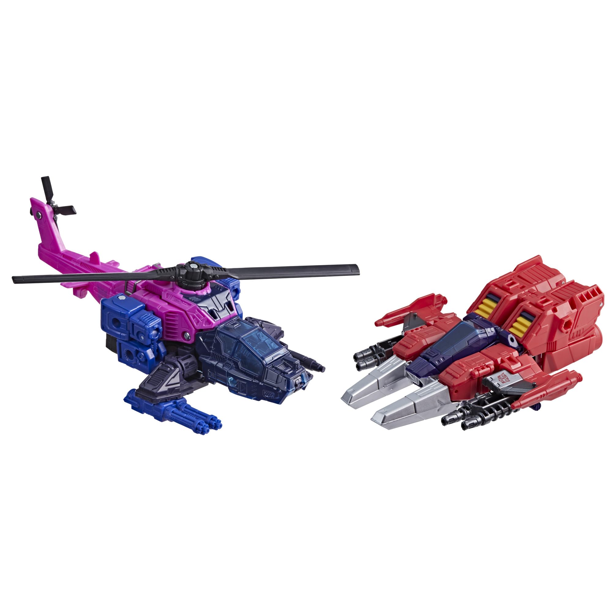 Transformers Age of The Primes Wreck 'n Doom Collection - Topspin vs Spinister 5.5-inch Converting Action Figure 2-Pack | Robot Toys for Kids Ages 8+ | Amazon Exclusive | Battle & Collectible Action Figures for Play & Display