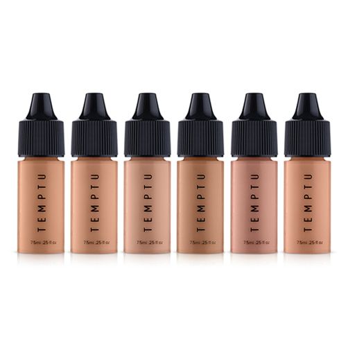 Temptu Light/Medium Perfect Canvas Airbrush Foundation - 6 Pack Set for Flawless Makeup Application | Ideal for Professional Artists & Airbrush Tanning