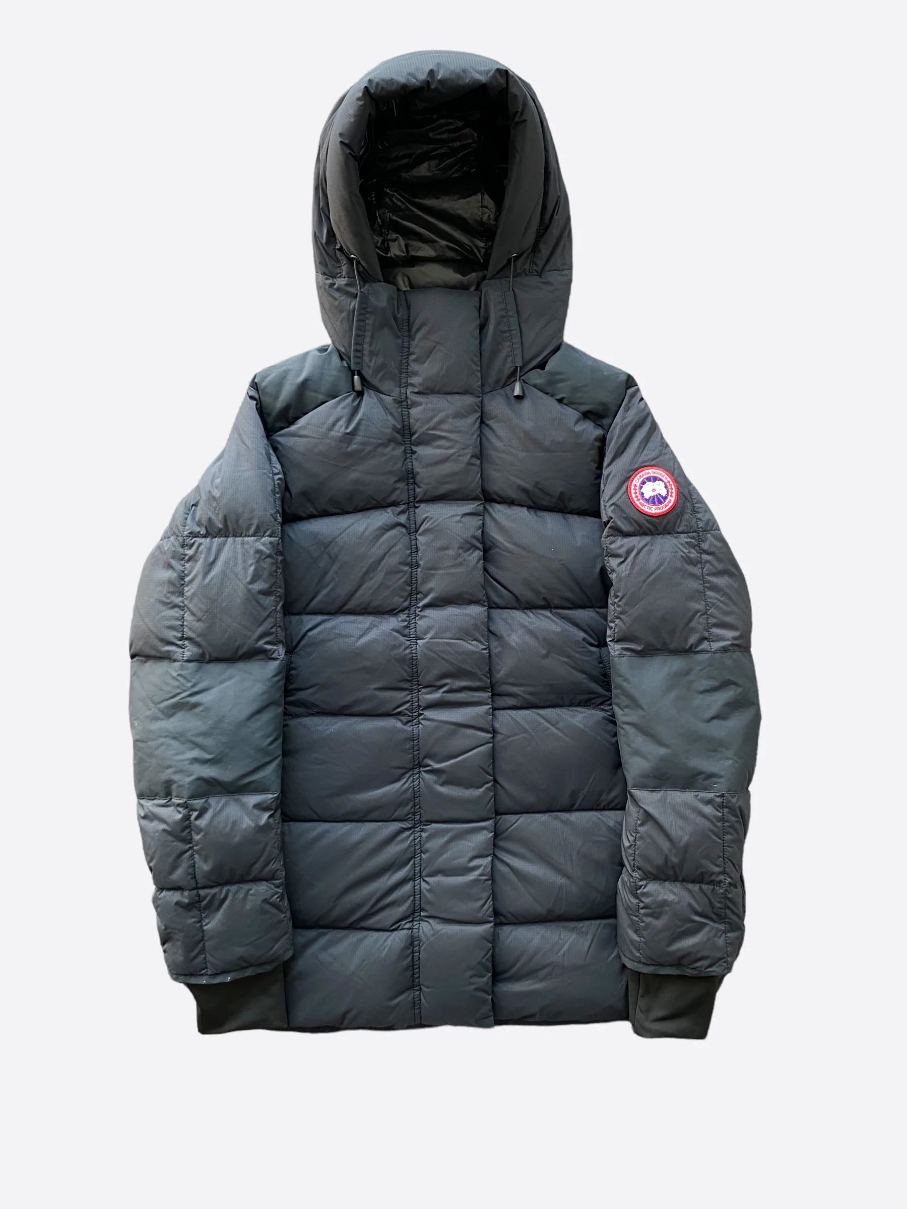 Canada Goose Alliston Women's Water-Resistant Winter Jacket - Black - Warm Parka for Cold Weather, Outdoor Activities & City Style