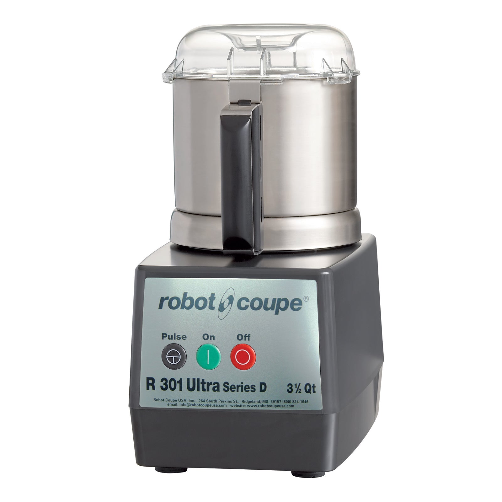Robot Coupe Ultra Bowl Cutter Mixer - 1.5 HP Single Speed Commercial Food Processor for Restaurants, Bakeries & Catering - Perfect for Chopping, Mixing & Pureeing Ingredients