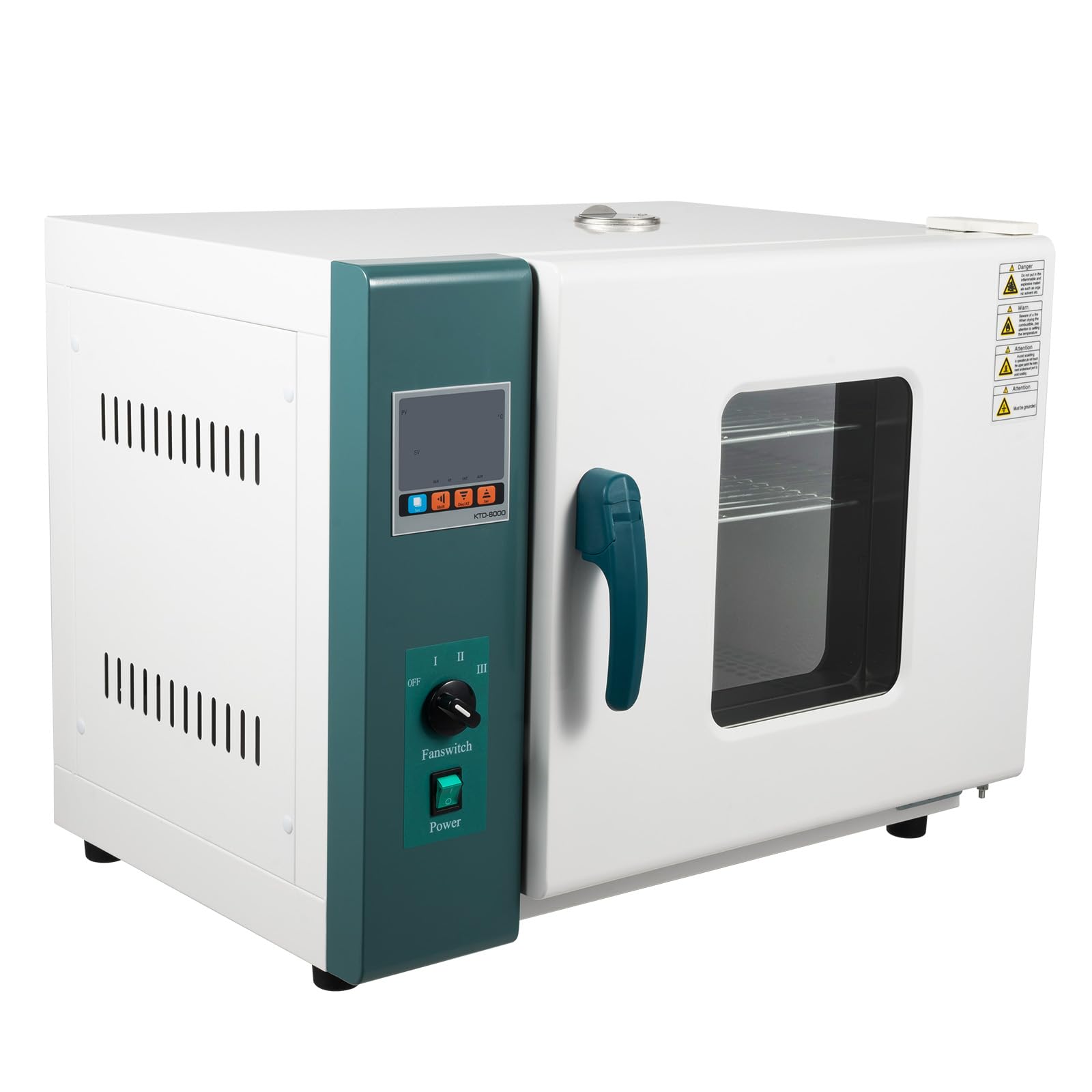 Digital Lab Forced Air Convection Drying Oven - 1000W Constant Temperature Blast Oven with Thermostatic Control | 110V | 1.5 Cu Ft Capacity | 14