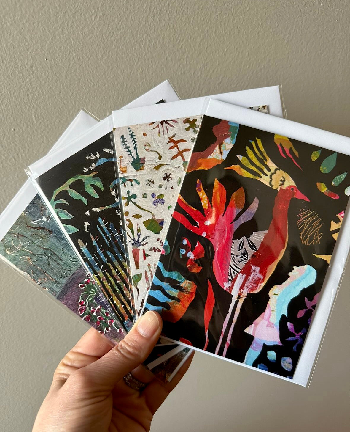 Maya Rogers Art Series Greeting Cards - Beautiful Hand-Painted Floral & Nature Designs for Birthdays, Weddings & Special Occasions
